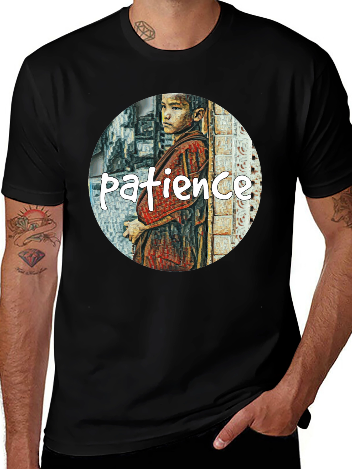 Patience T-Shirt - Unique Graphic Tee