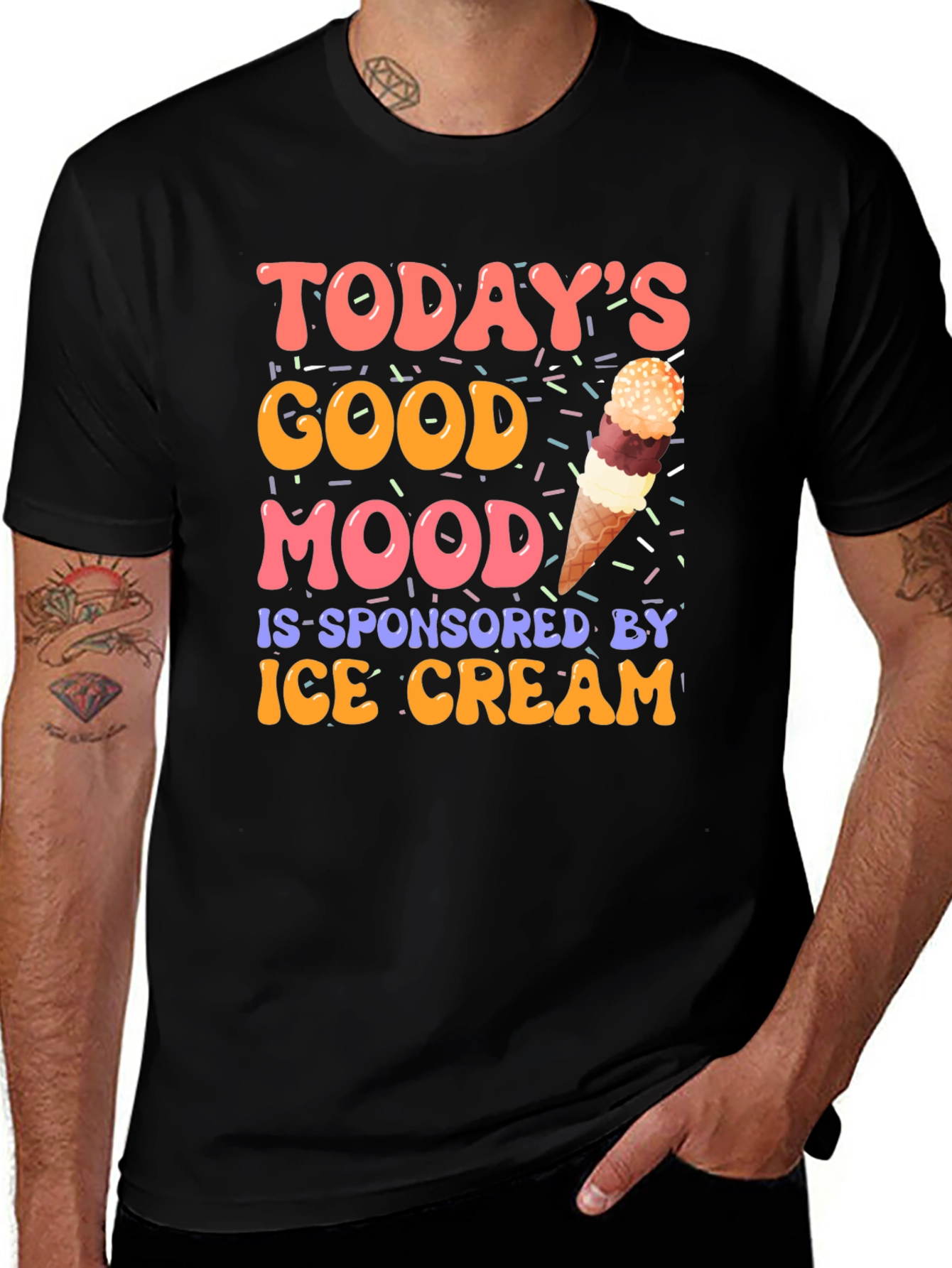 Today's Good Mood Ice Cream T-Shirt