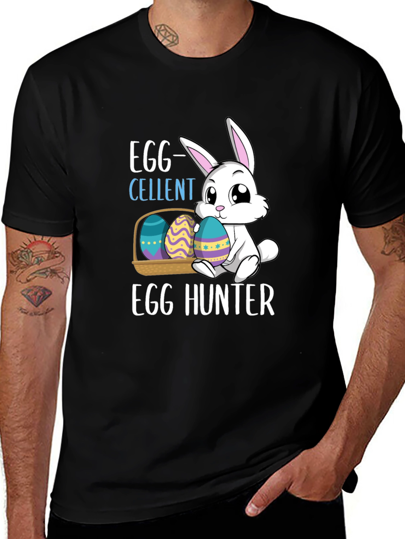 Egg-cellent Egg Hunter Easter T-Shirt