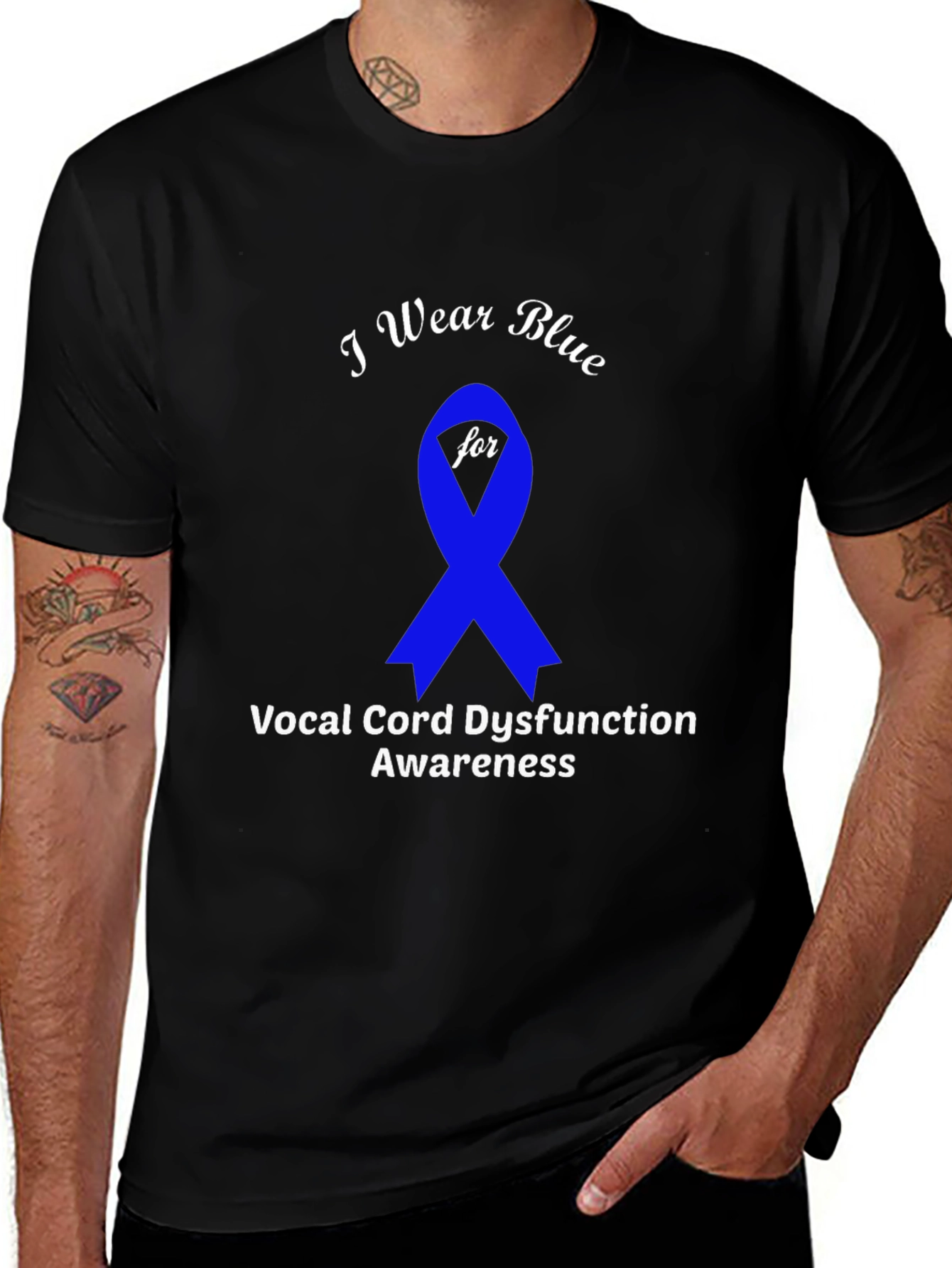 Vocal Cord Dysfunction Awareness T-Shirt