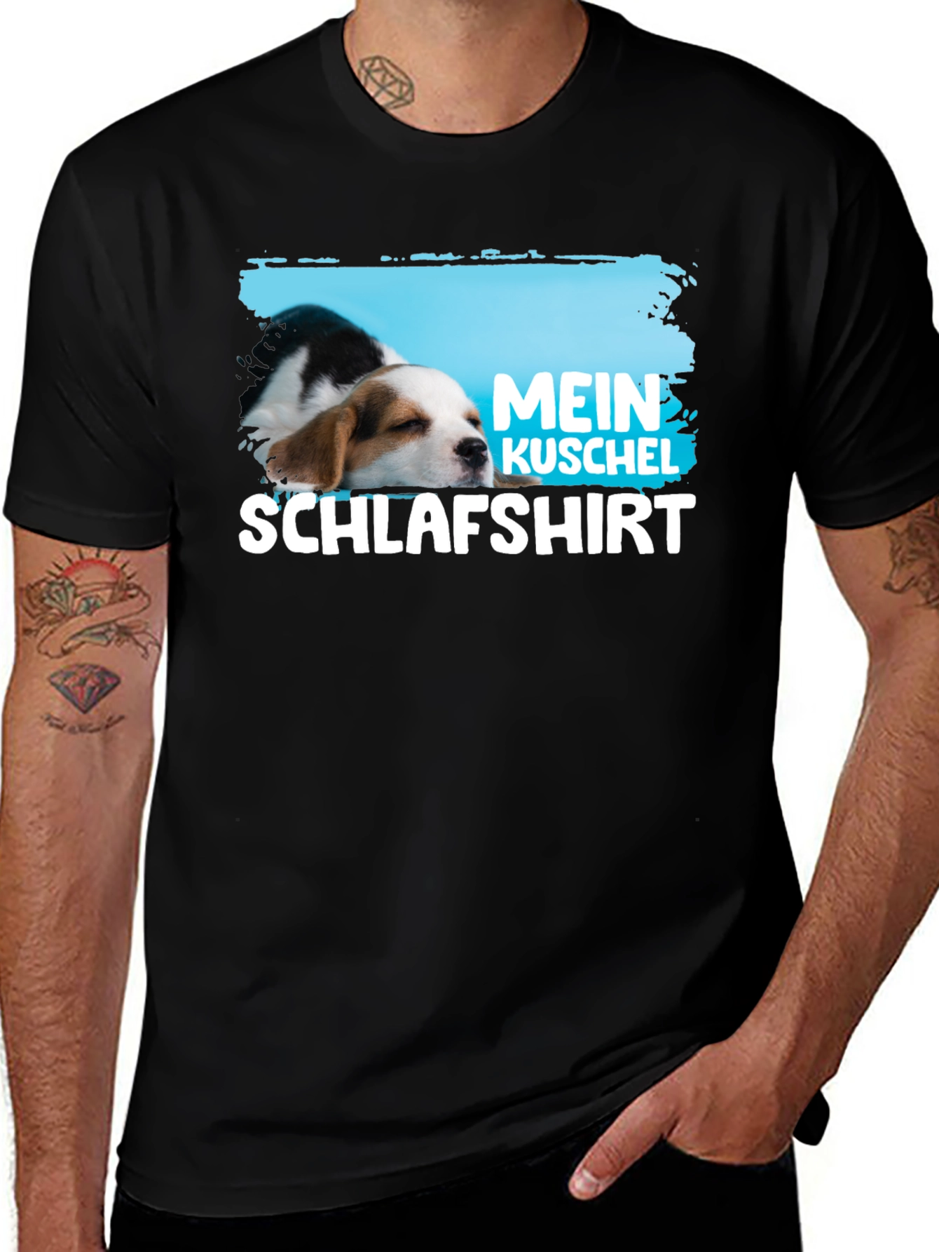 Variant 7 of Mein Kuschel Schlafshirt Cute Dog T-Shirt