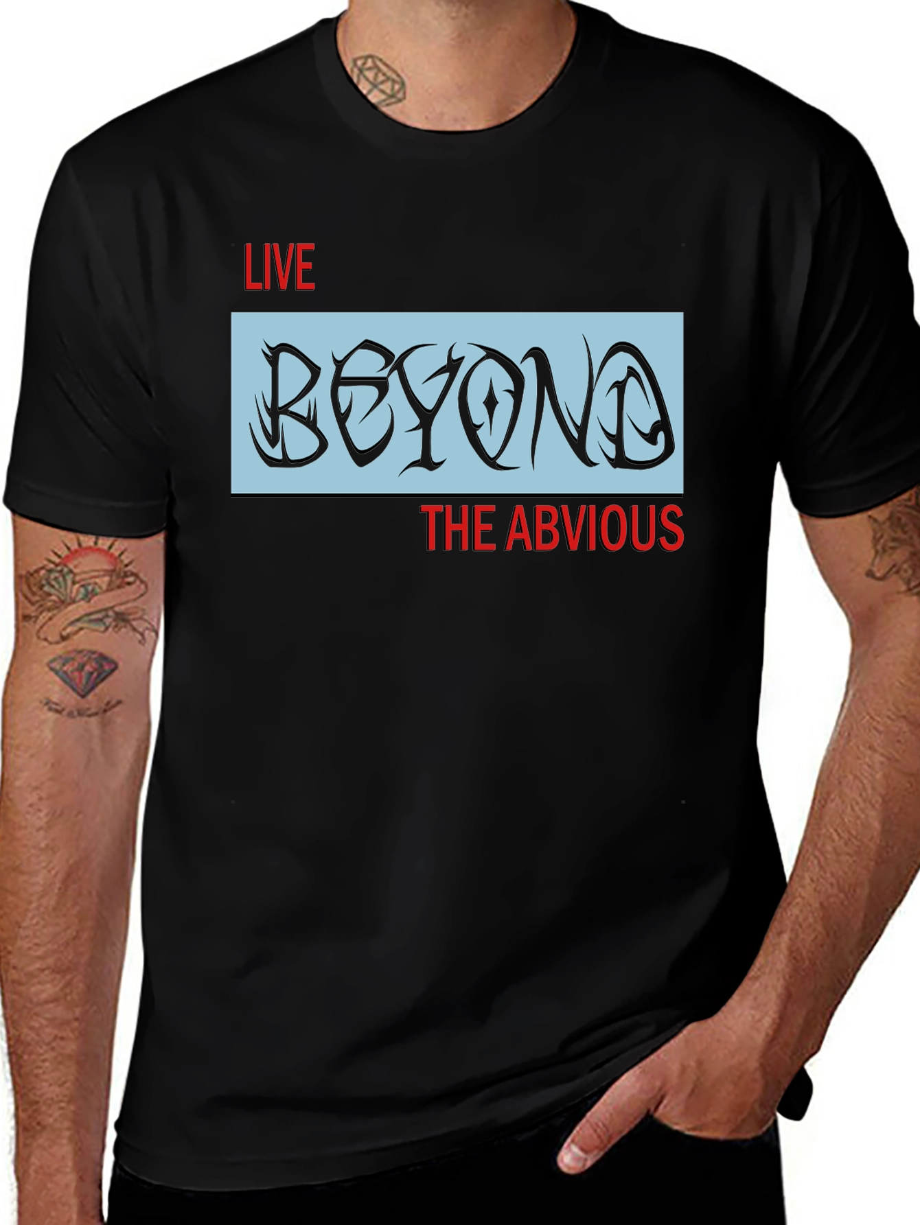 Variant 7 of Live Beyond T-Shirt - Unique Graphic Tee