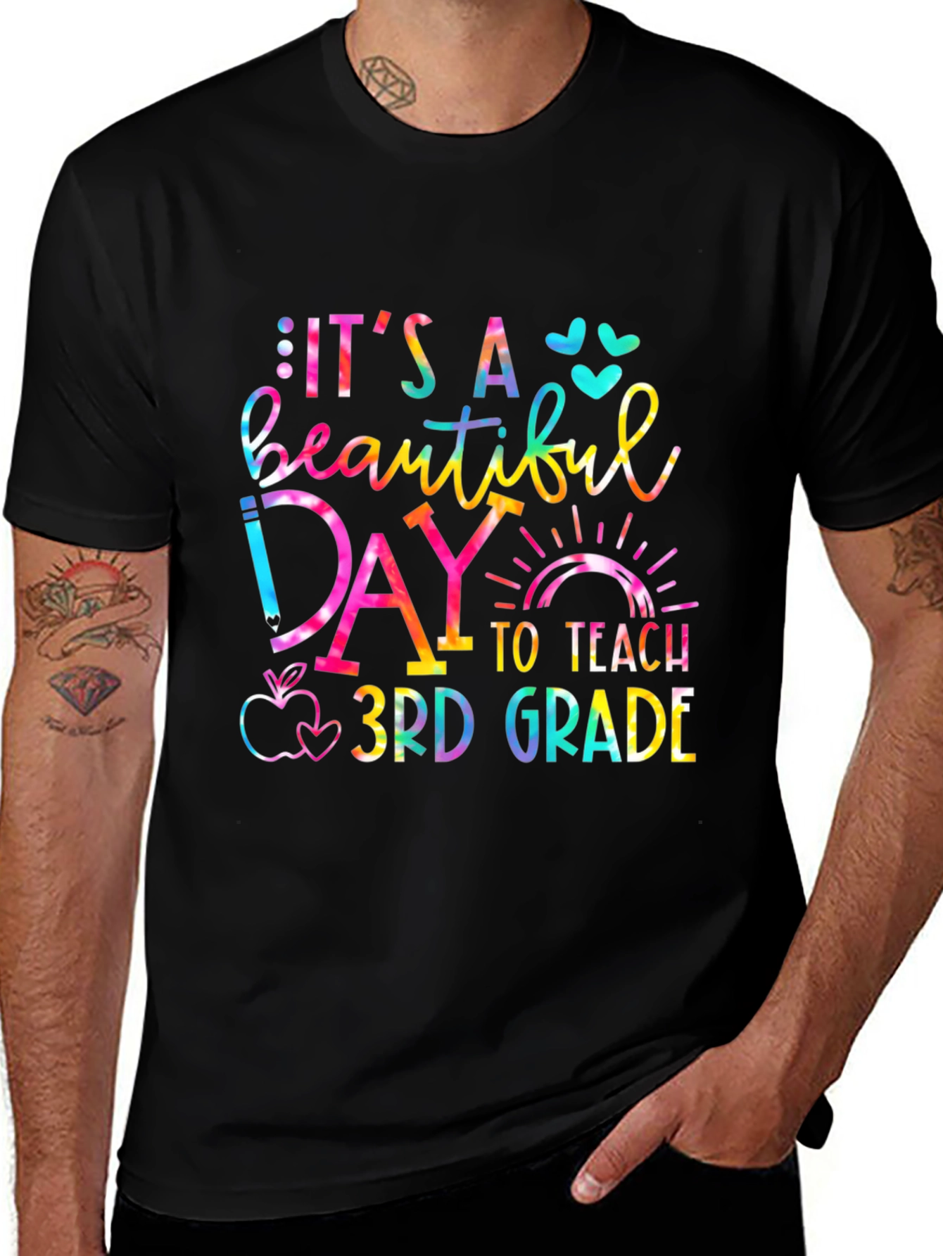 It's a Beautiful Day to Teach 3rd Grade T-Shirt