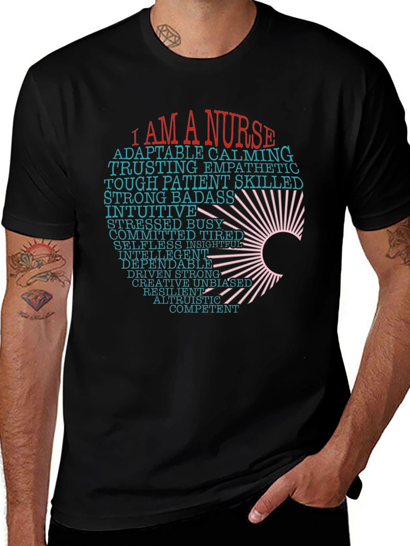 I Am A Nurse T-Shirt - Strong & Adaptable