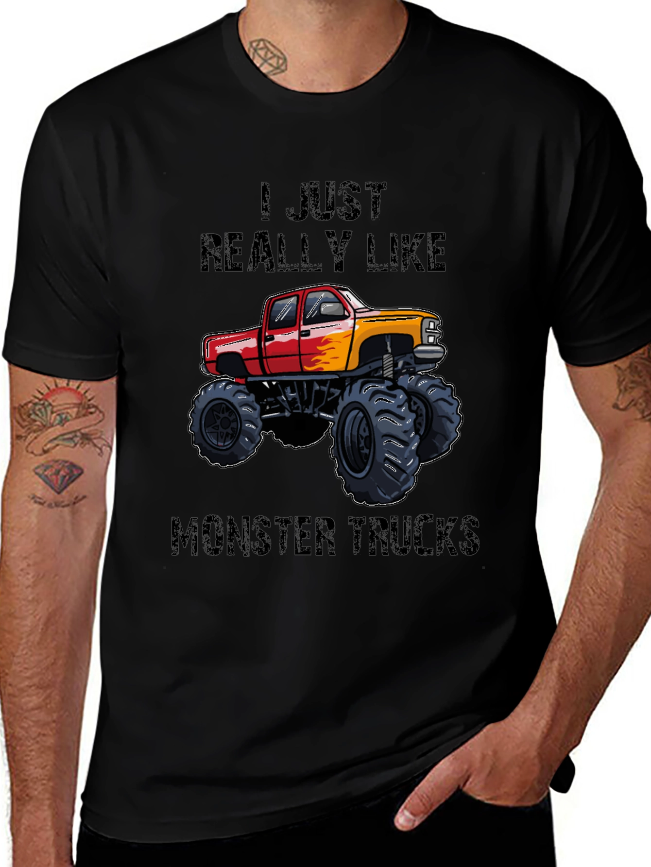 Variant 21 of Monster Truck Graphic T-Shirt