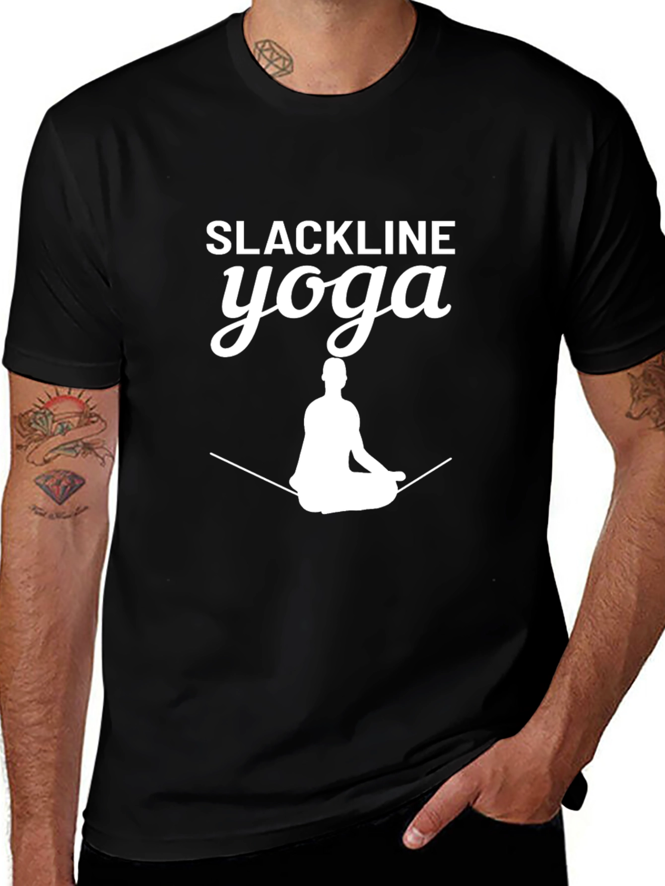Variant 30 of Slackline Yoga Graphic Tee