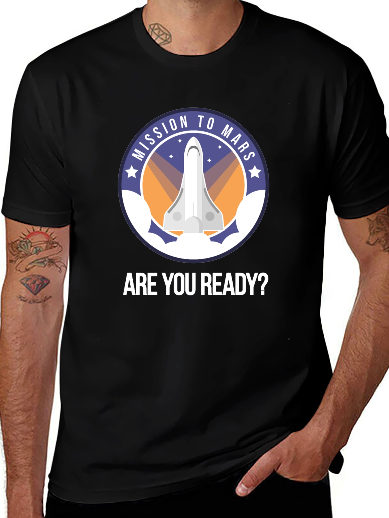 Mission to Mars T-Shirt - Are You Ready?