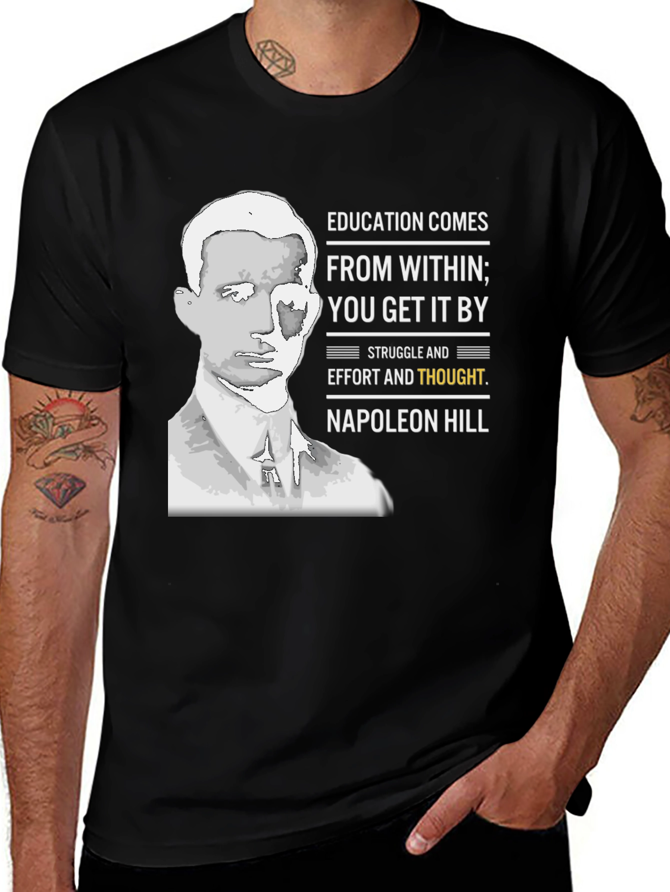 Variant 13 of Napoleon Hill Education T-Shirt