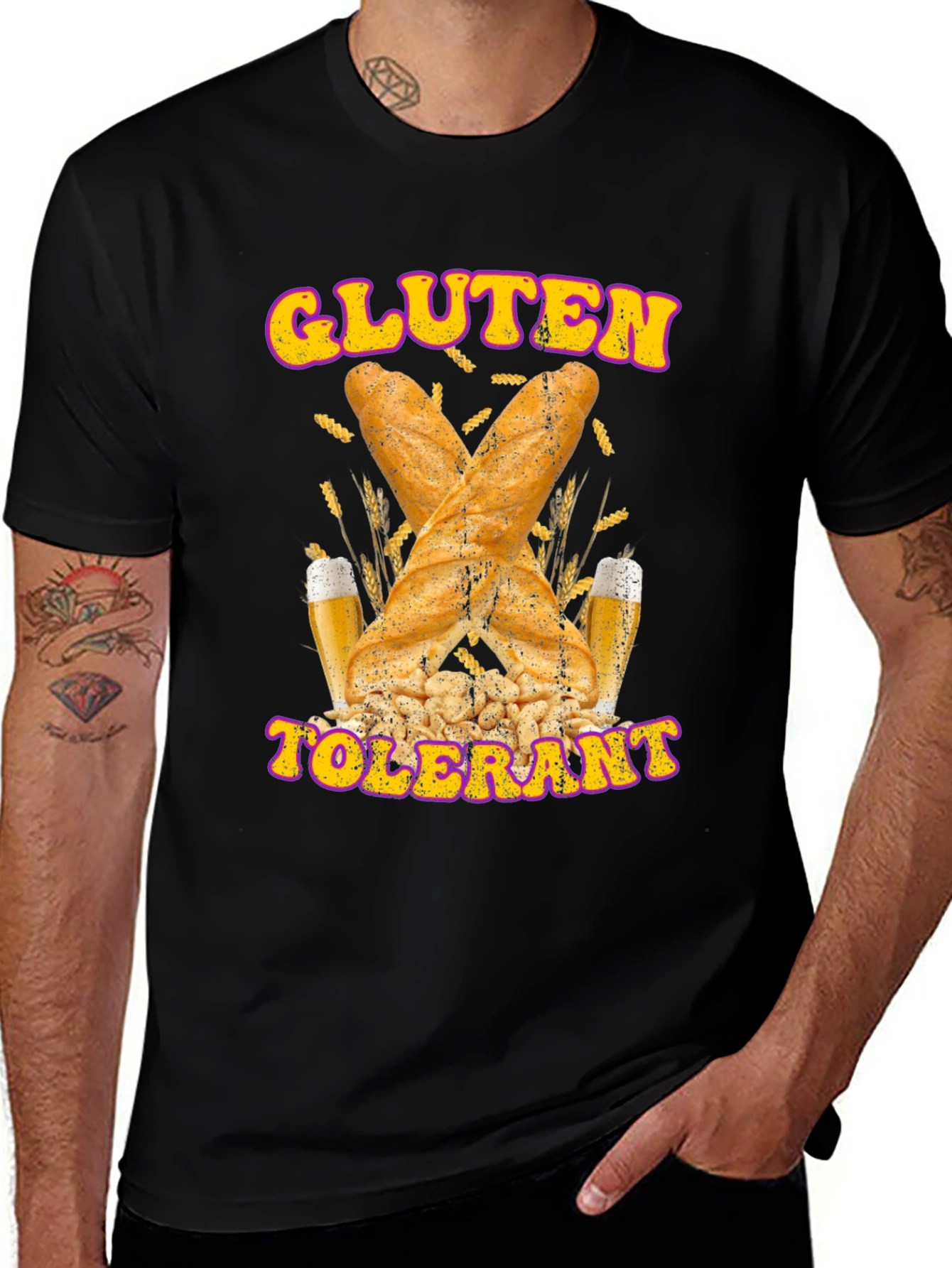 Variant 25 of Gluten Tolerant Graphic Tee