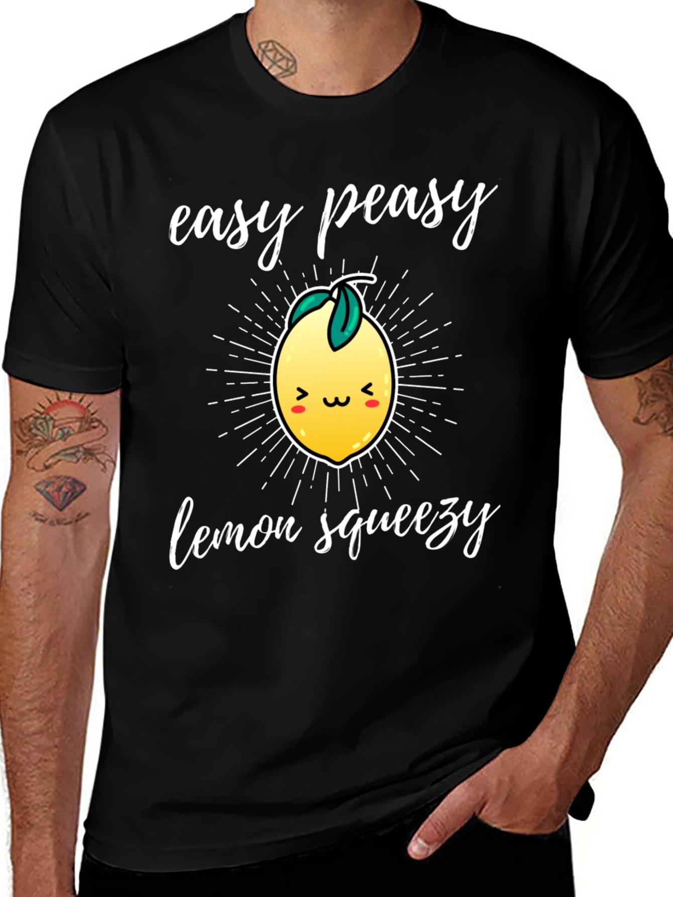 Easy Peasy Lemon Squeezy Graphic Tee