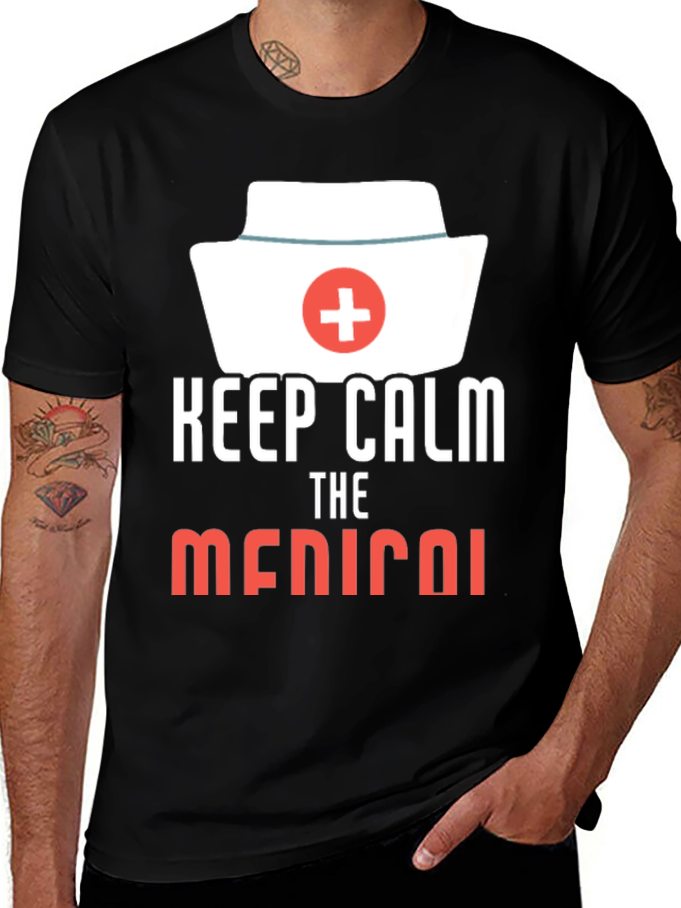 Variant 18 of Keep Calm Medical T-Shirt Nurse Doctor Gift