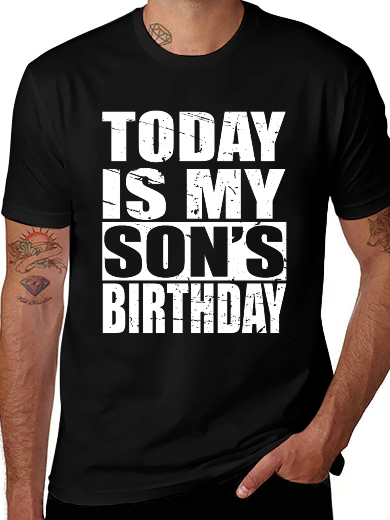 Variant 18 of Today Is My Son's Birthday T-Shirt
