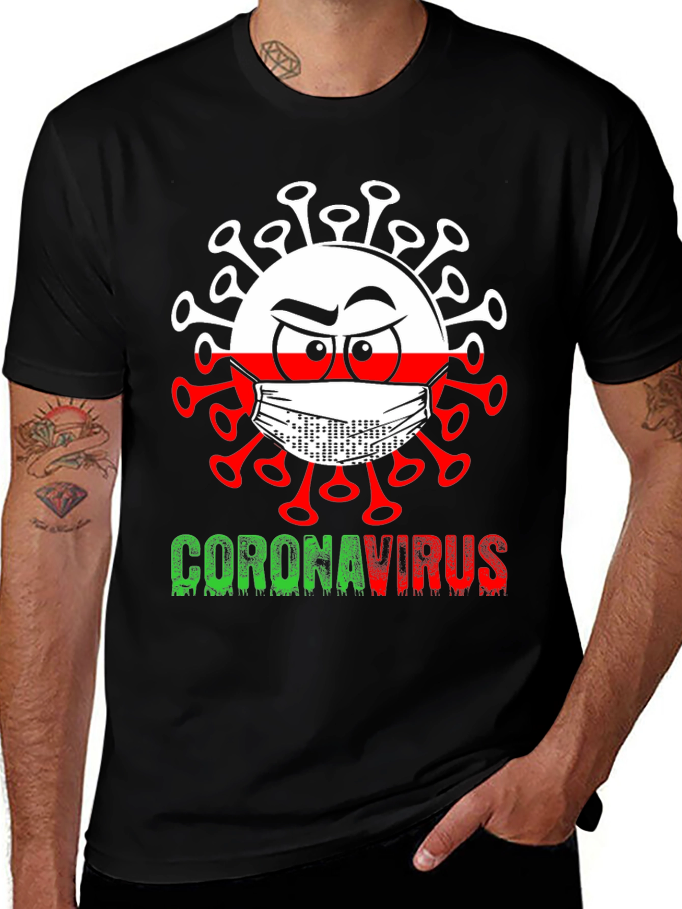 Variant 21 of Coronavirus Graphic T-Shirt