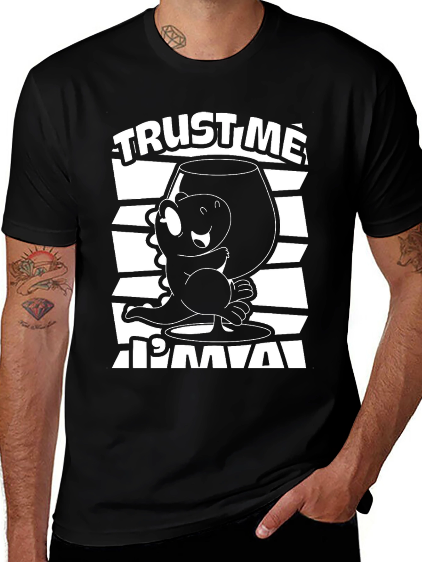 Variant 9 of Trust Me I'm a Dino T-Shirt