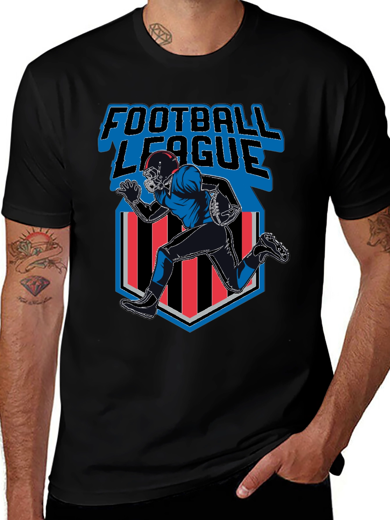 Variant 6 of Football League Graphic Tee