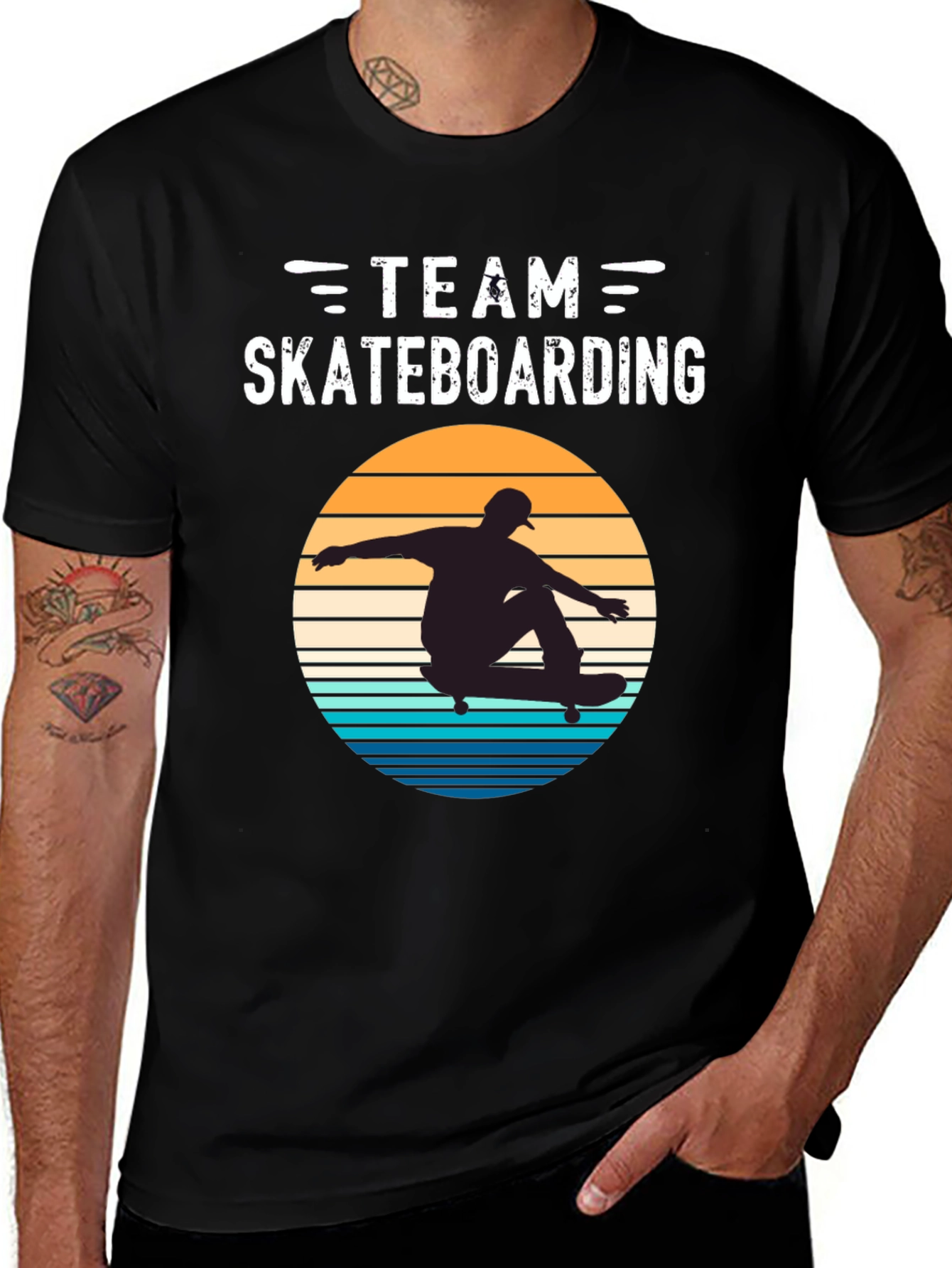 Variant 11 of Team Skateboarding T-Shirt