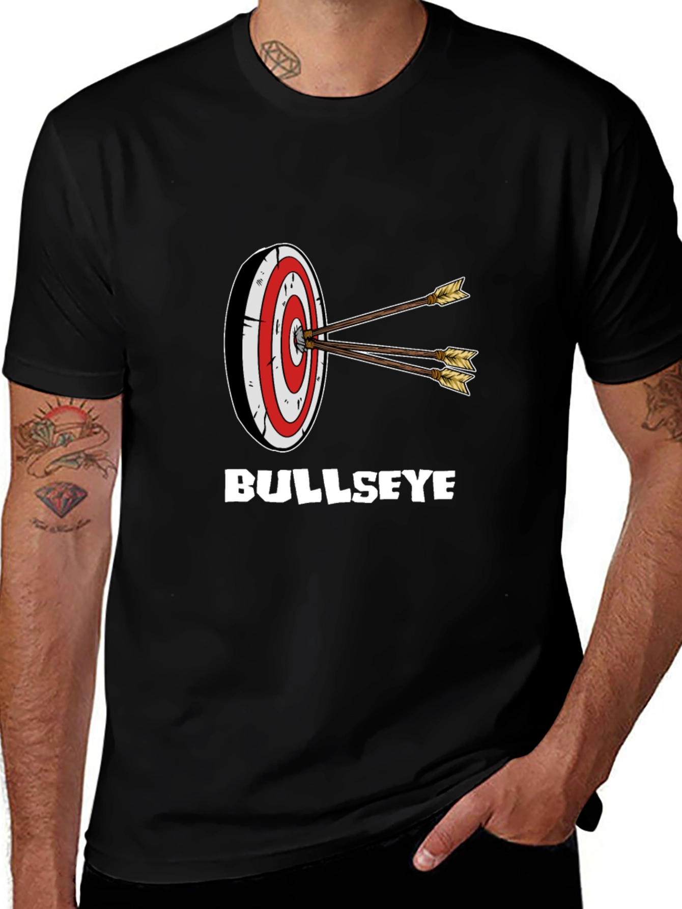 Variant 24 of Bullseye Graphic Tee