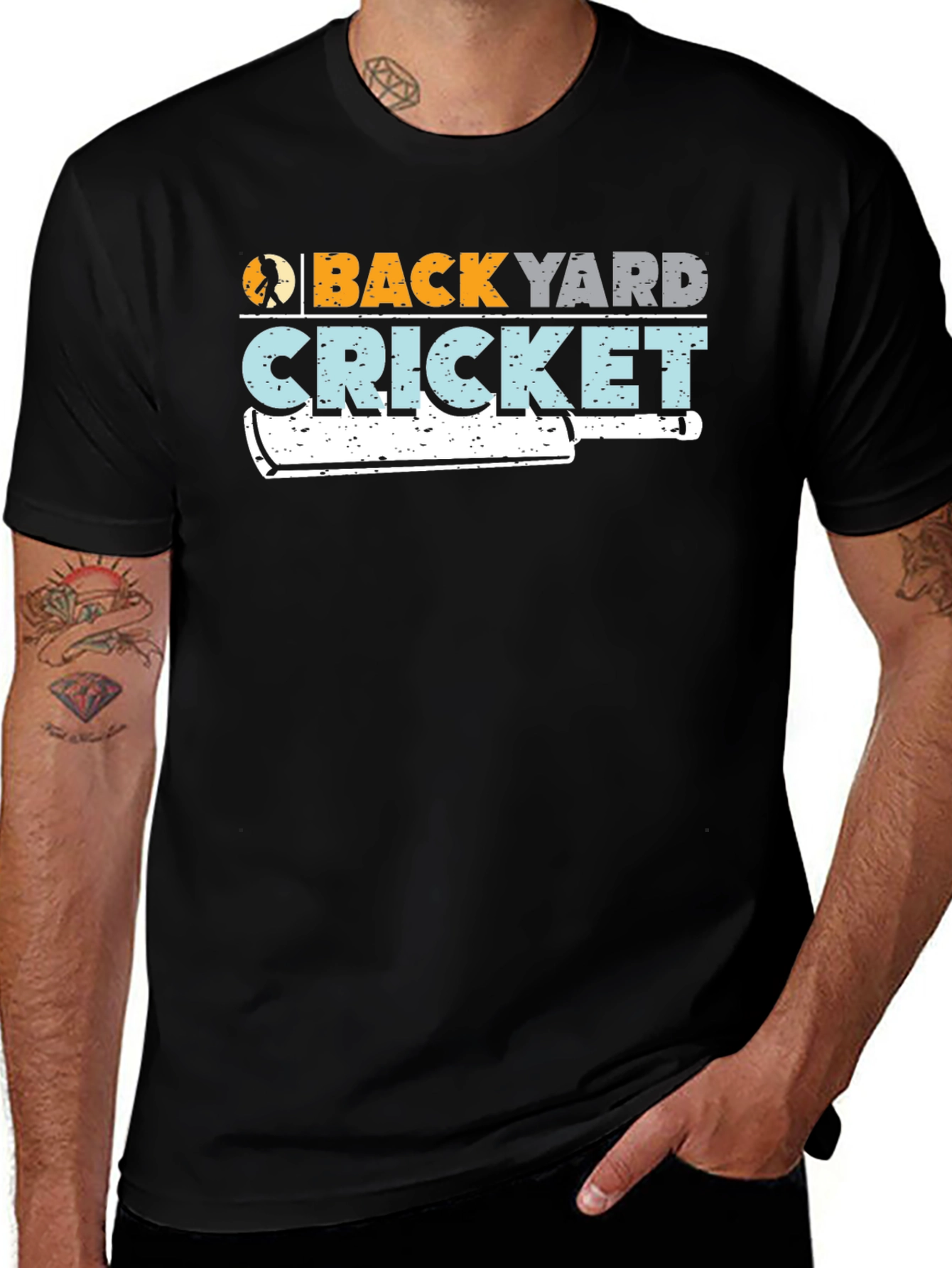 Variant 27 of Backyard Cricket T-Shirt