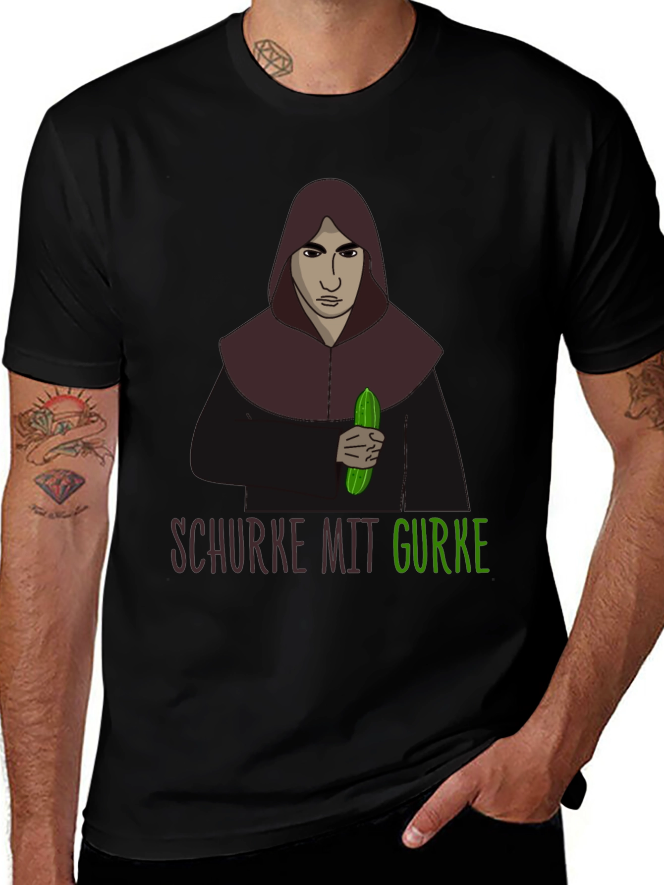 Variant 30 of Schurke Mit Gurke Graphic T-Shirt