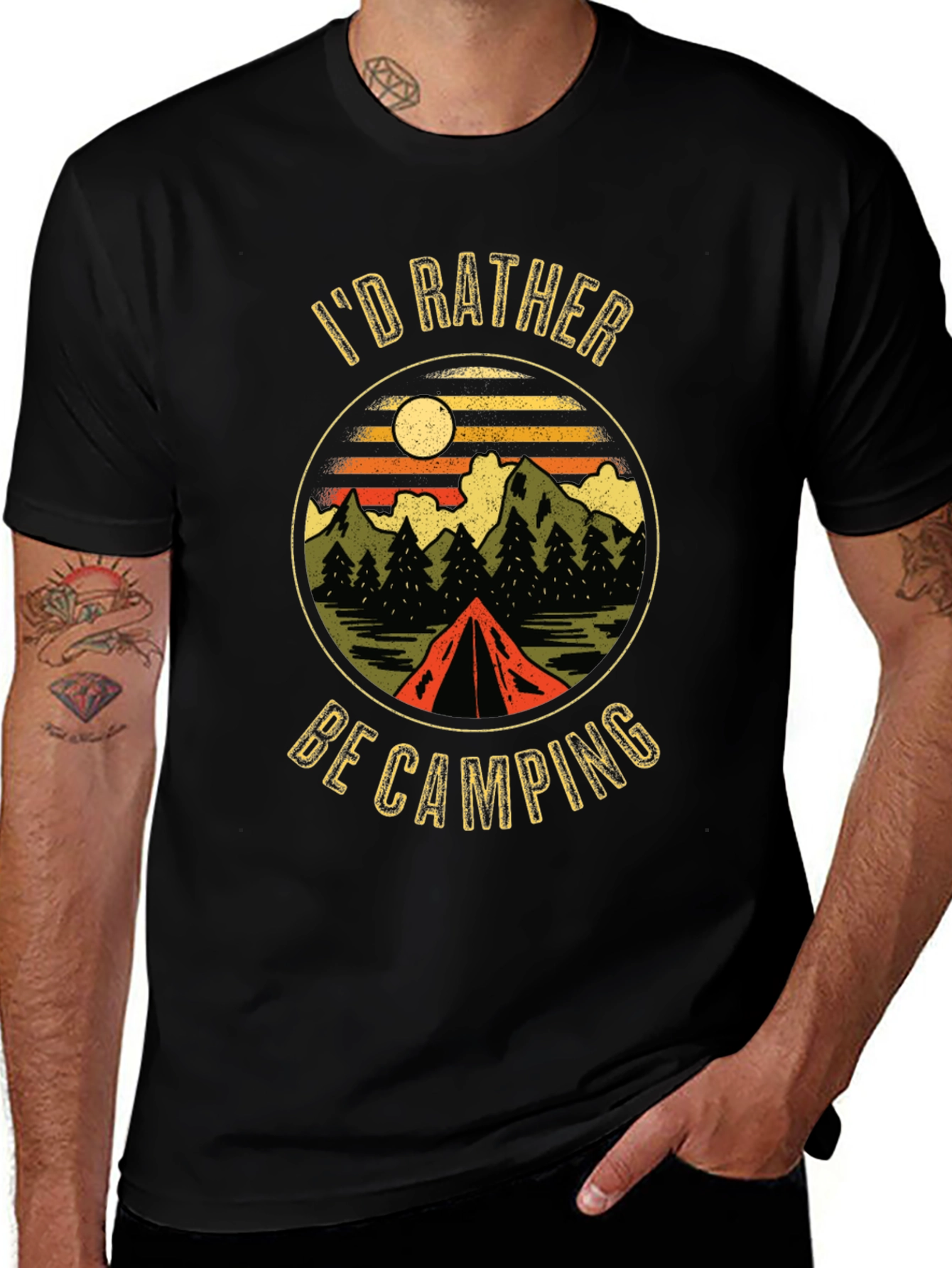 Variant 30 of Camping Graphic T-Shirt