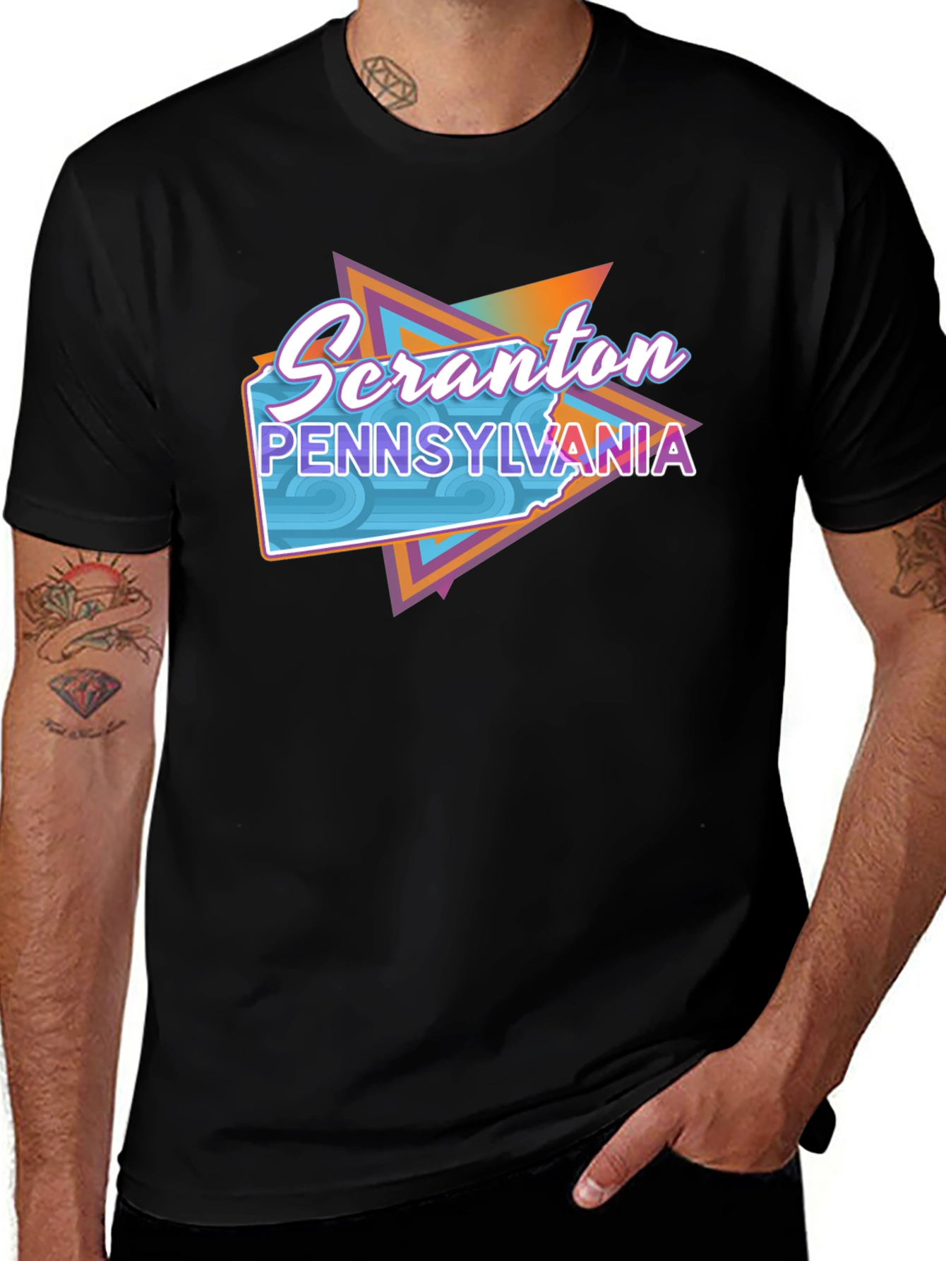 Scranton Pennsylvania Retro T-Shirt