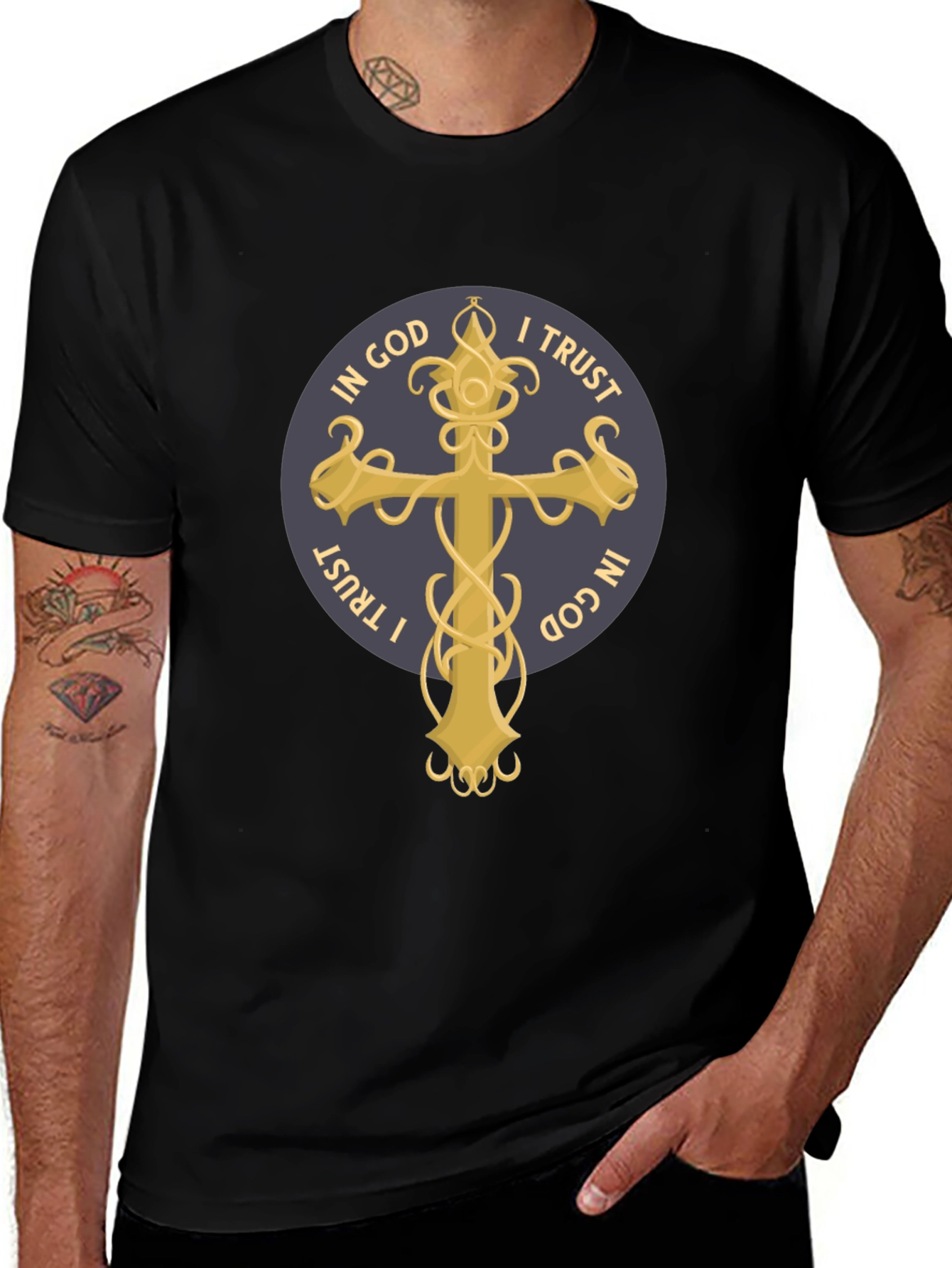 Variant 7 of Faithful Tee: In God I Trust Graphic T-Shirt
