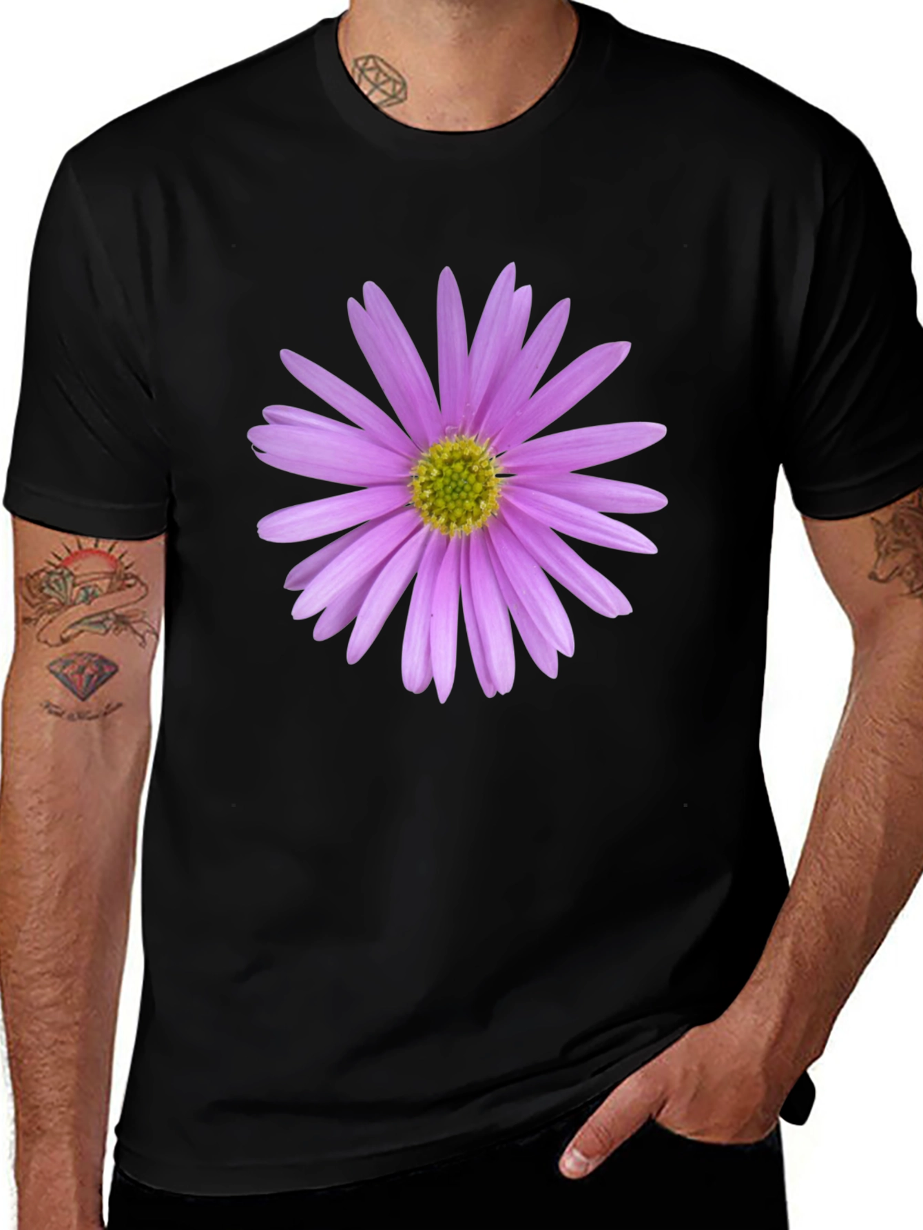 Variant 13 of Floral Print Crew Neck T-Shirt