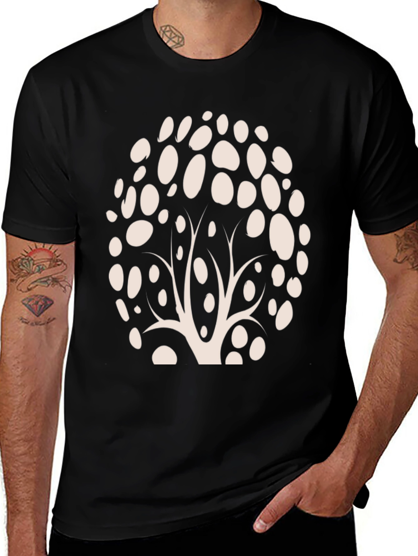 Variant 30 of Abstract Tree Graphic Tee
