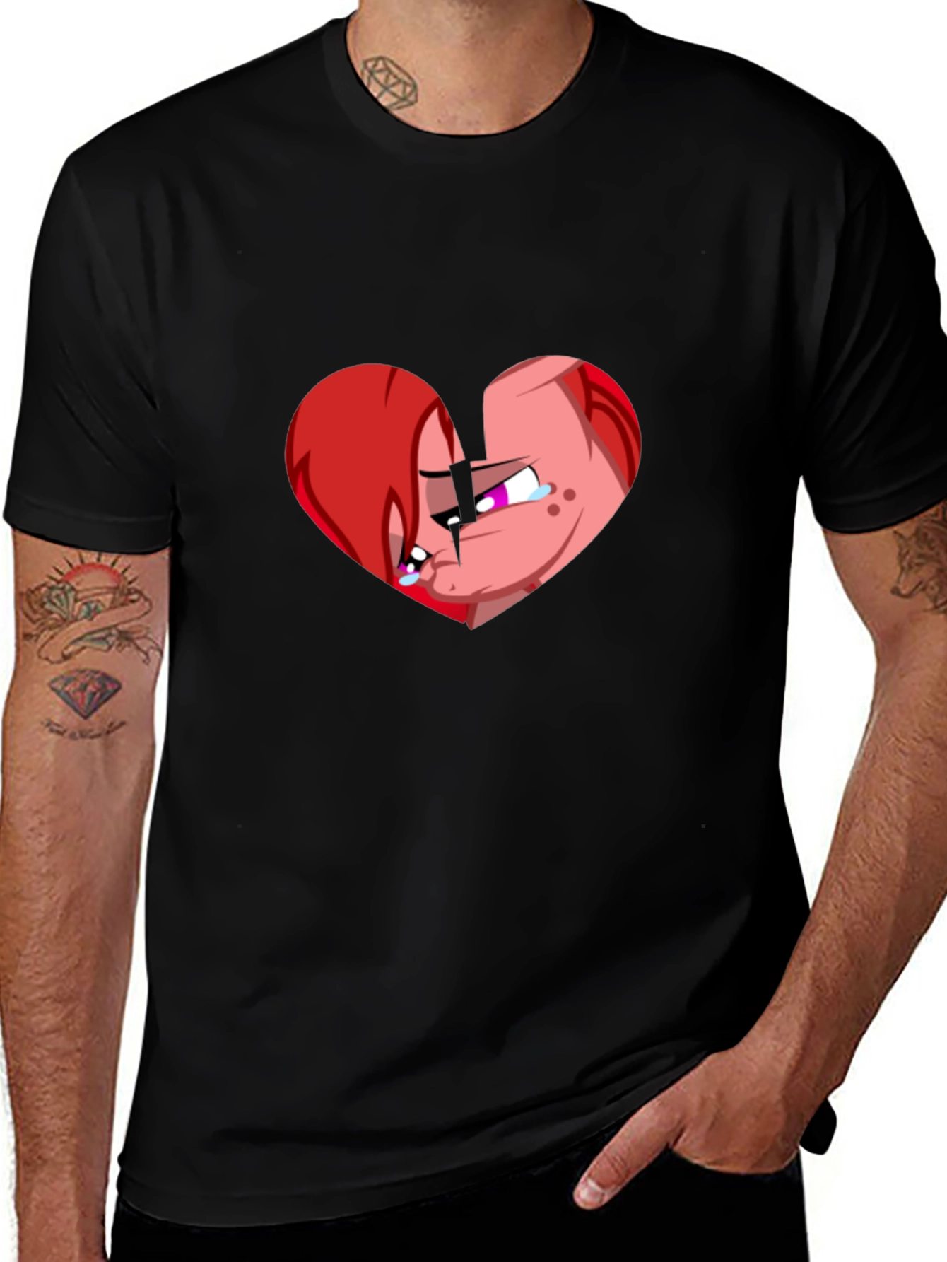 Variant 22 of Broken Heart Pony T-Shirt