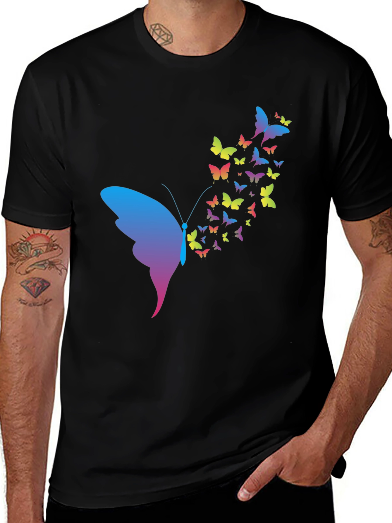 Variant 13 of Butterfly Effect Tee - Graphic Print