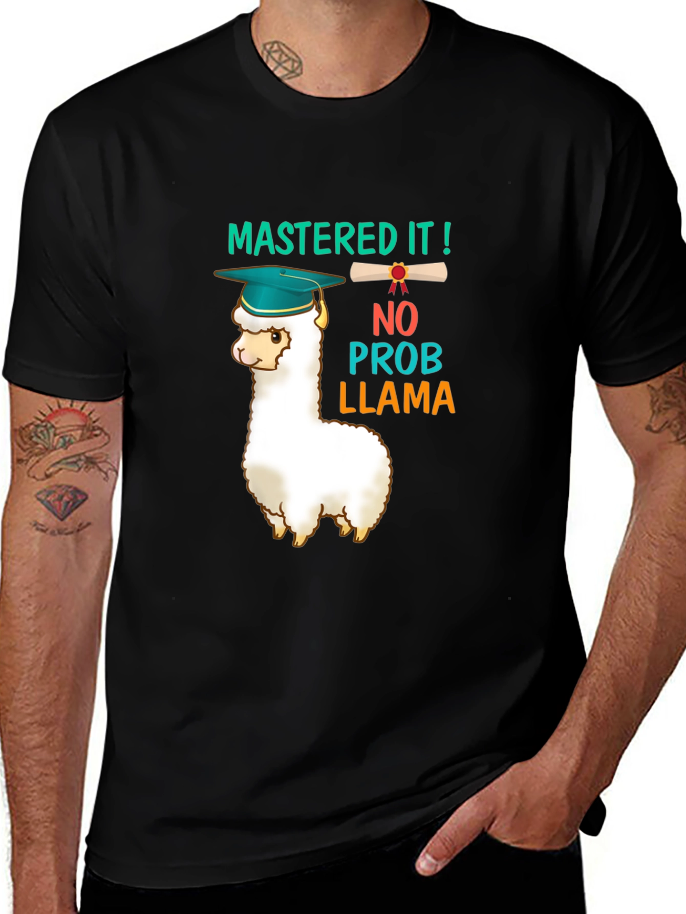 Variant 28 of Mastered It Llama Graduation T-Shirt