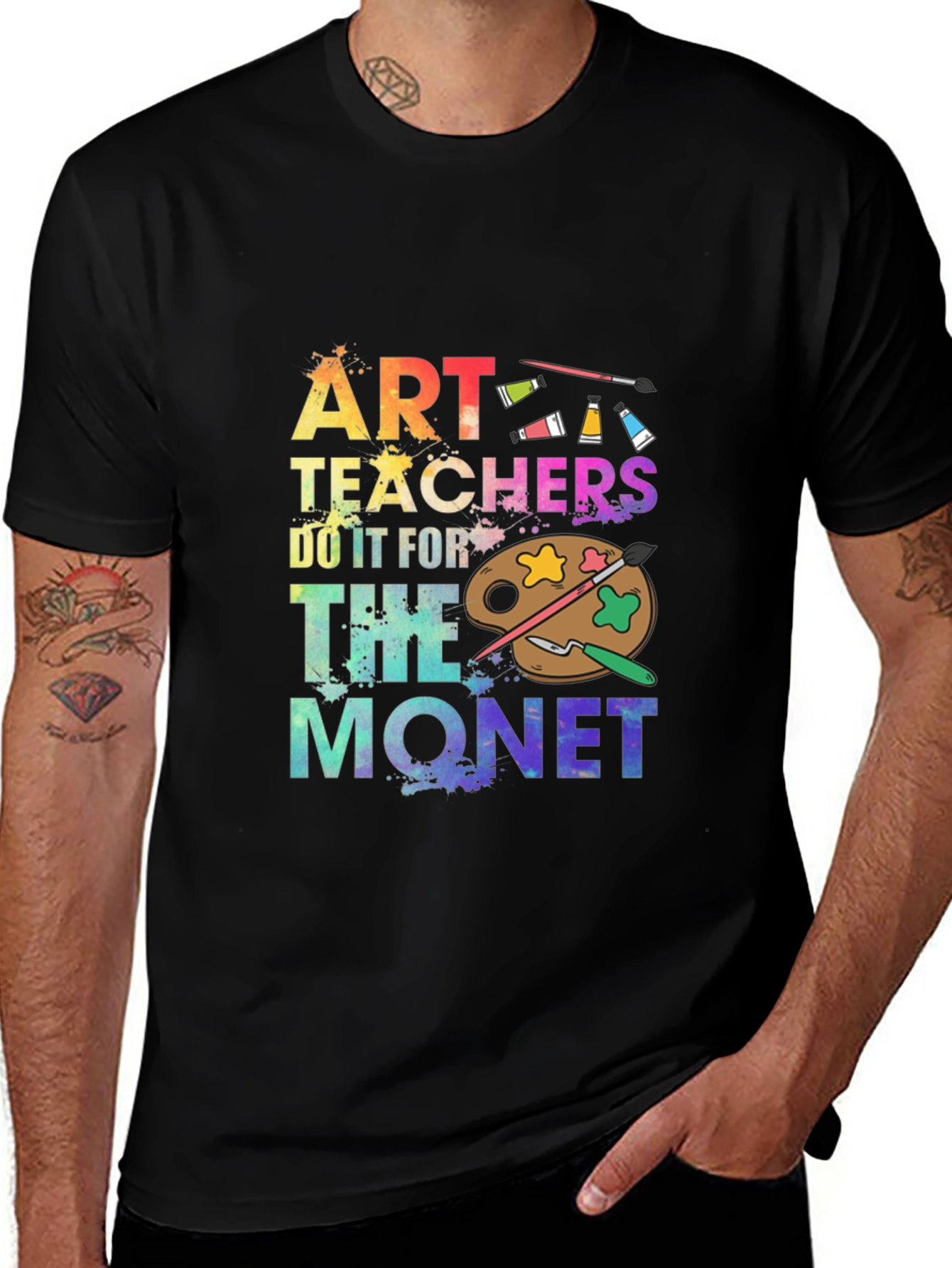 Variant 14 of Art Teacher "Do It For The Monet" Graphic Tee