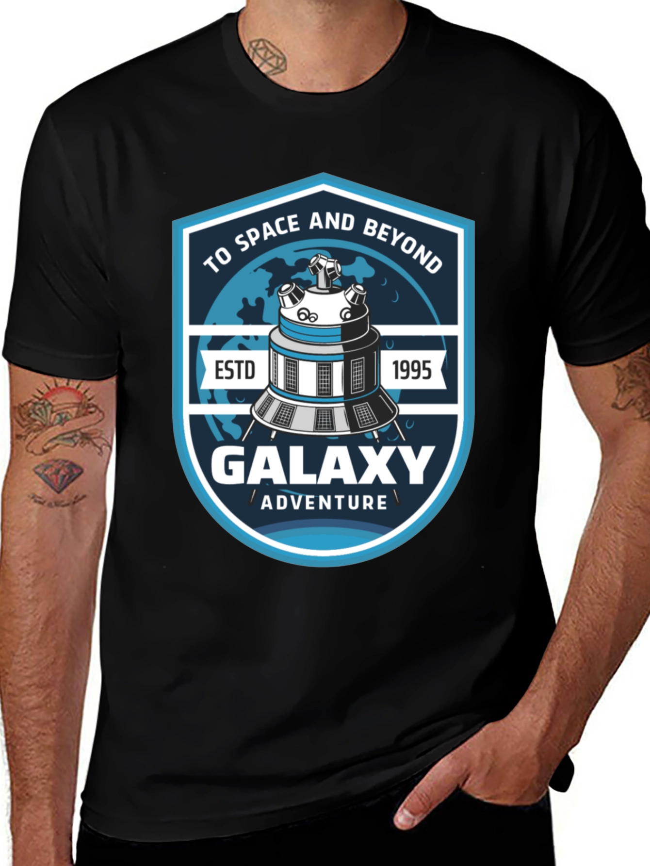 Galaxy Adventure T-Shirt - Space Exploration Design