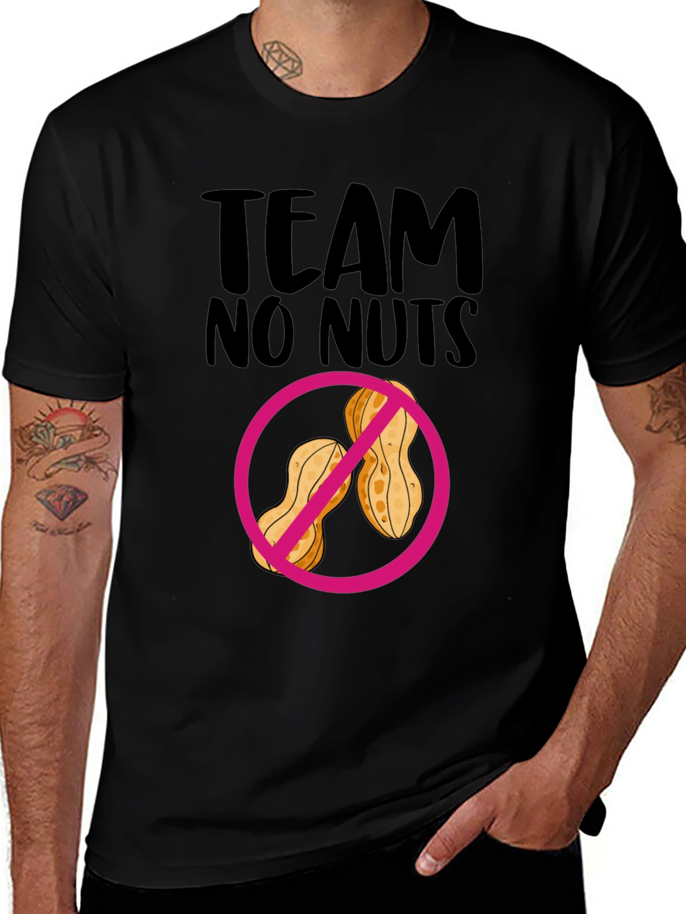Team No Nuts Graphic T-Shirt