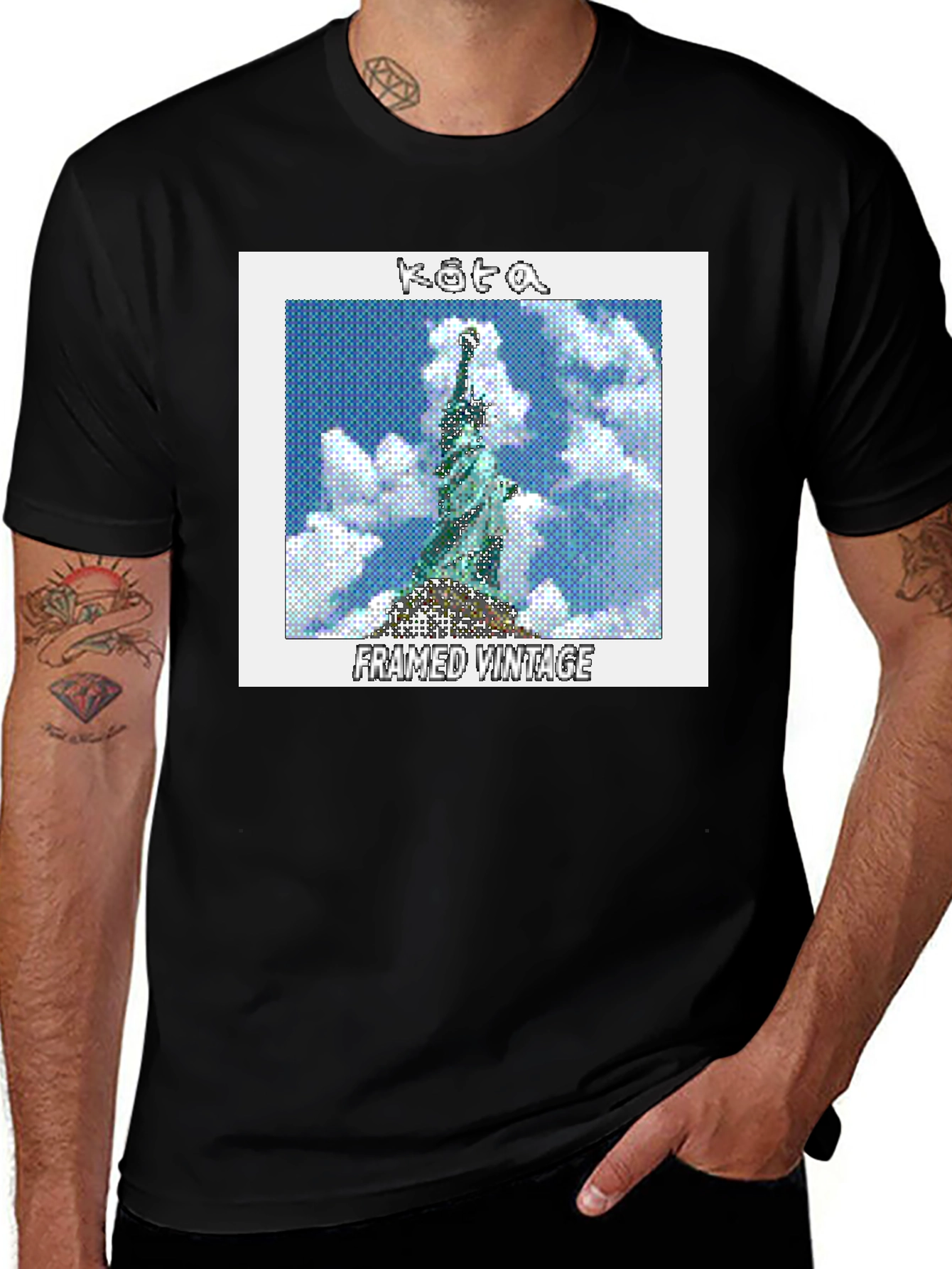 Variant 13 of Vintage Statue of Liberty T-Shirt