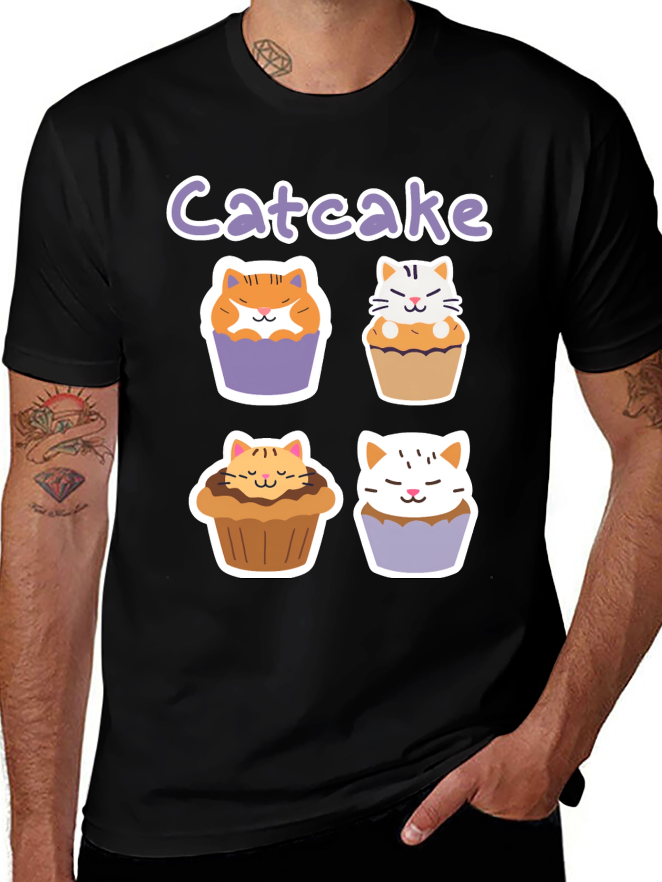 Variant 25 of Catcake Graphic T-Shirt