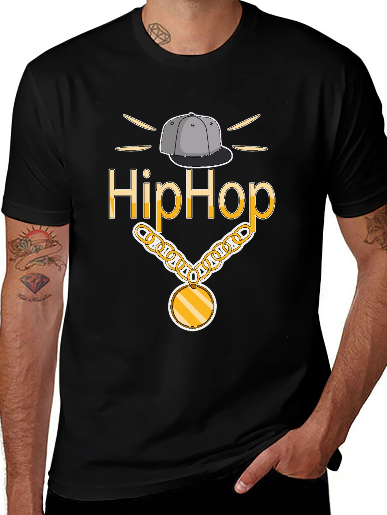 Variant 16 of Hip Hop Graphic T-Shirt - Music Inspired Tee