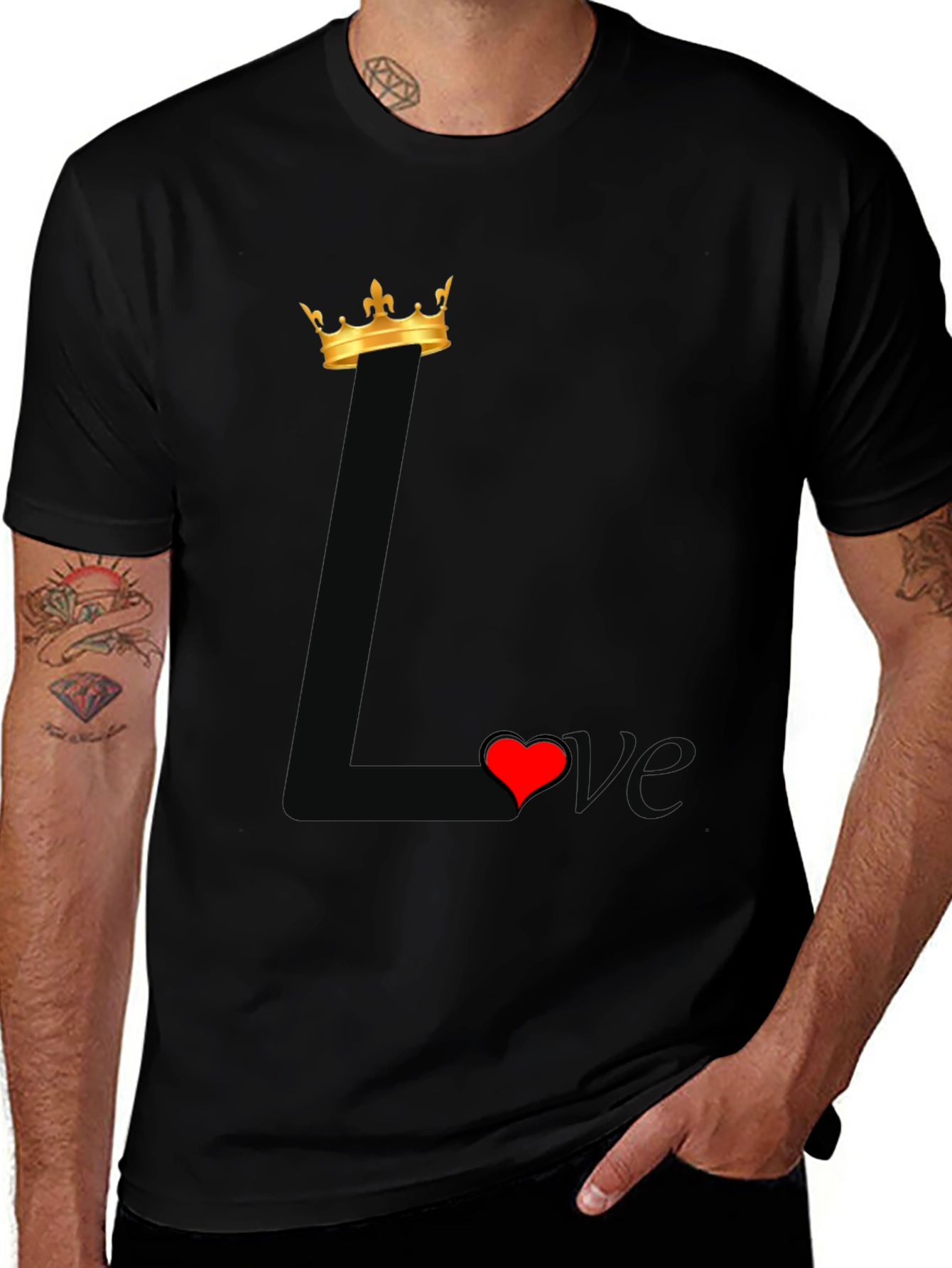 Variant 25 of King of Hearts Graphic T-Shirt