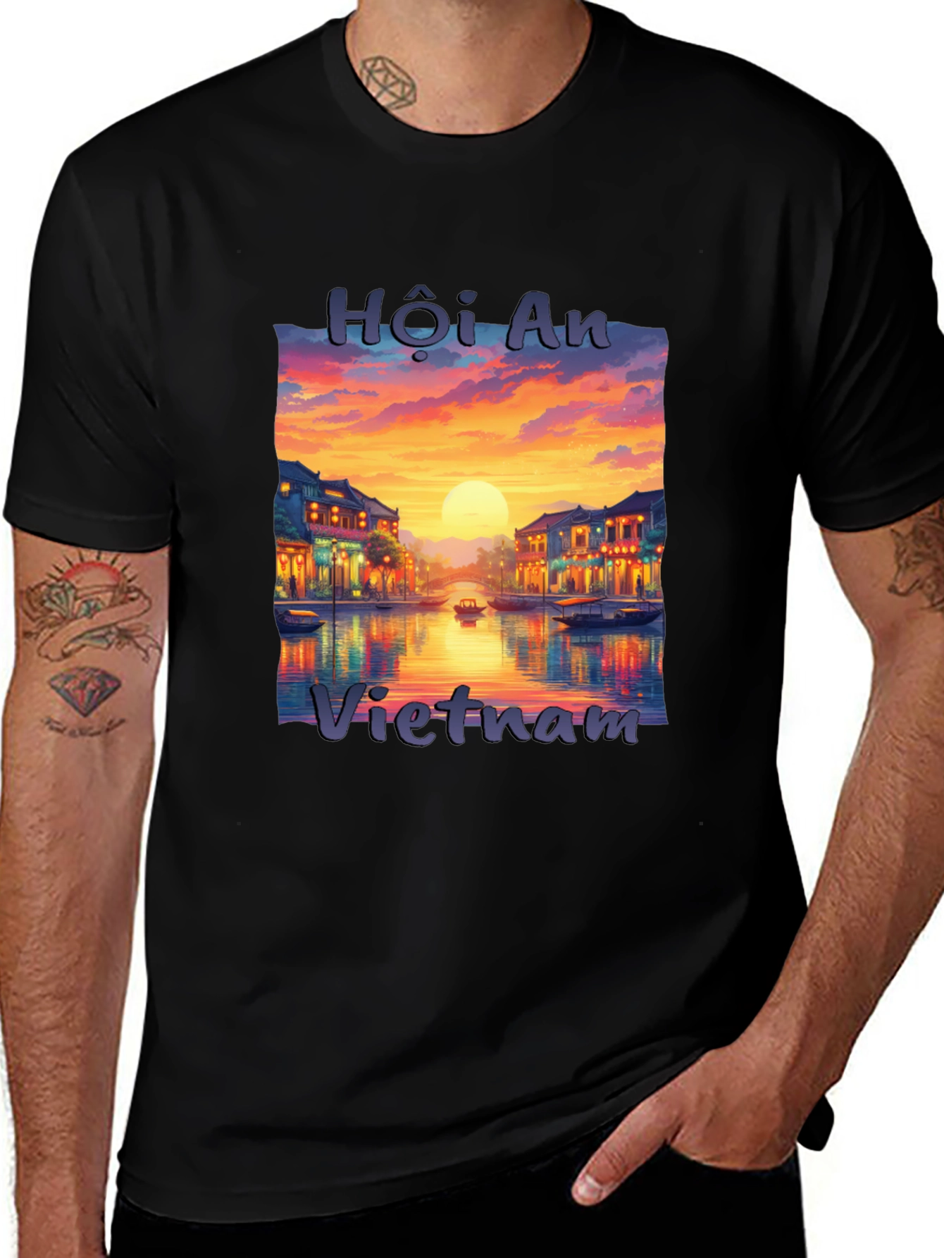 Hoi An Vietnam T-Shirt - Artistic Travel Tee