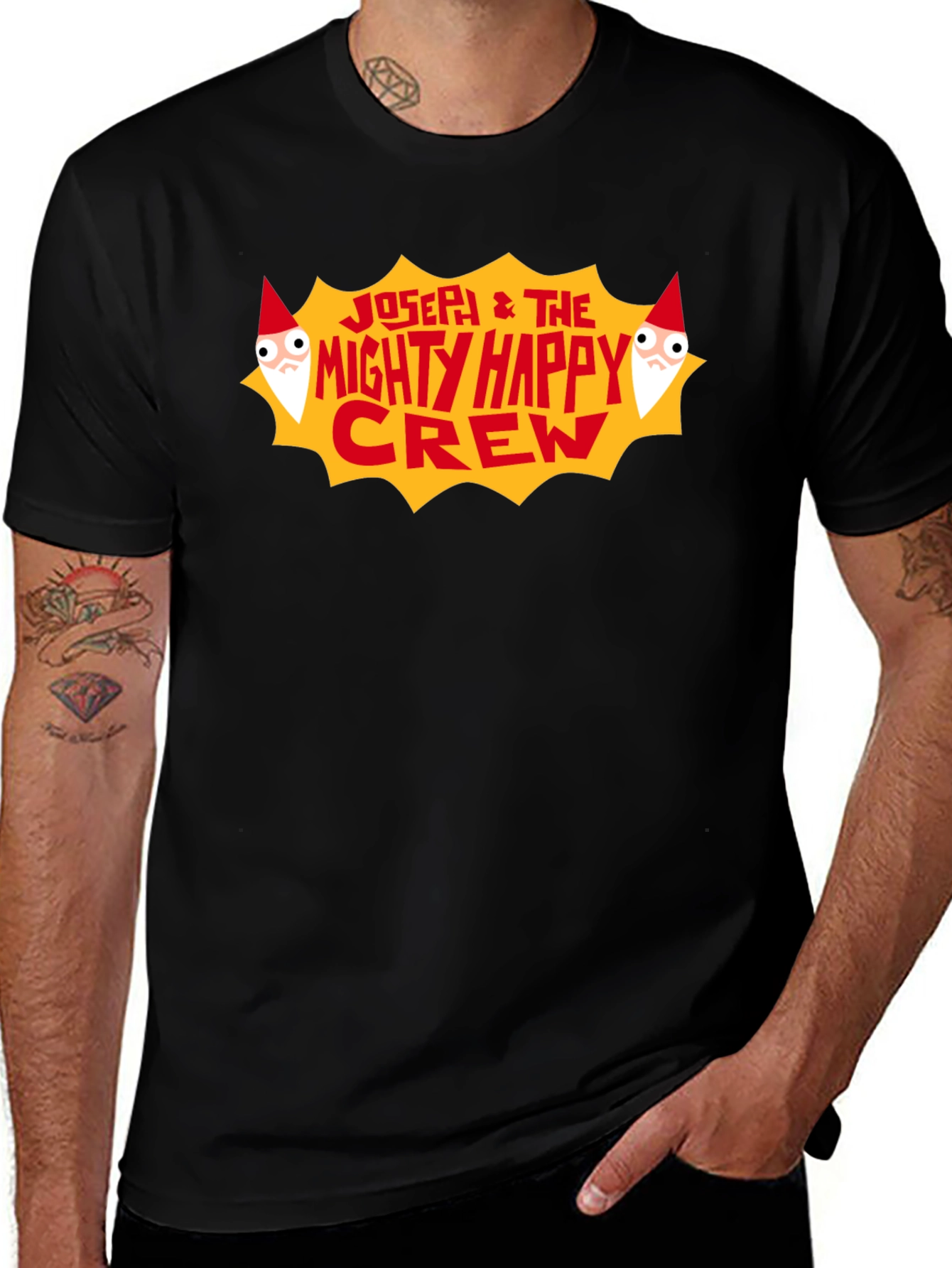 Variant 4 of Josefi & The Mighty Happy Crew Graphic T-Shirt