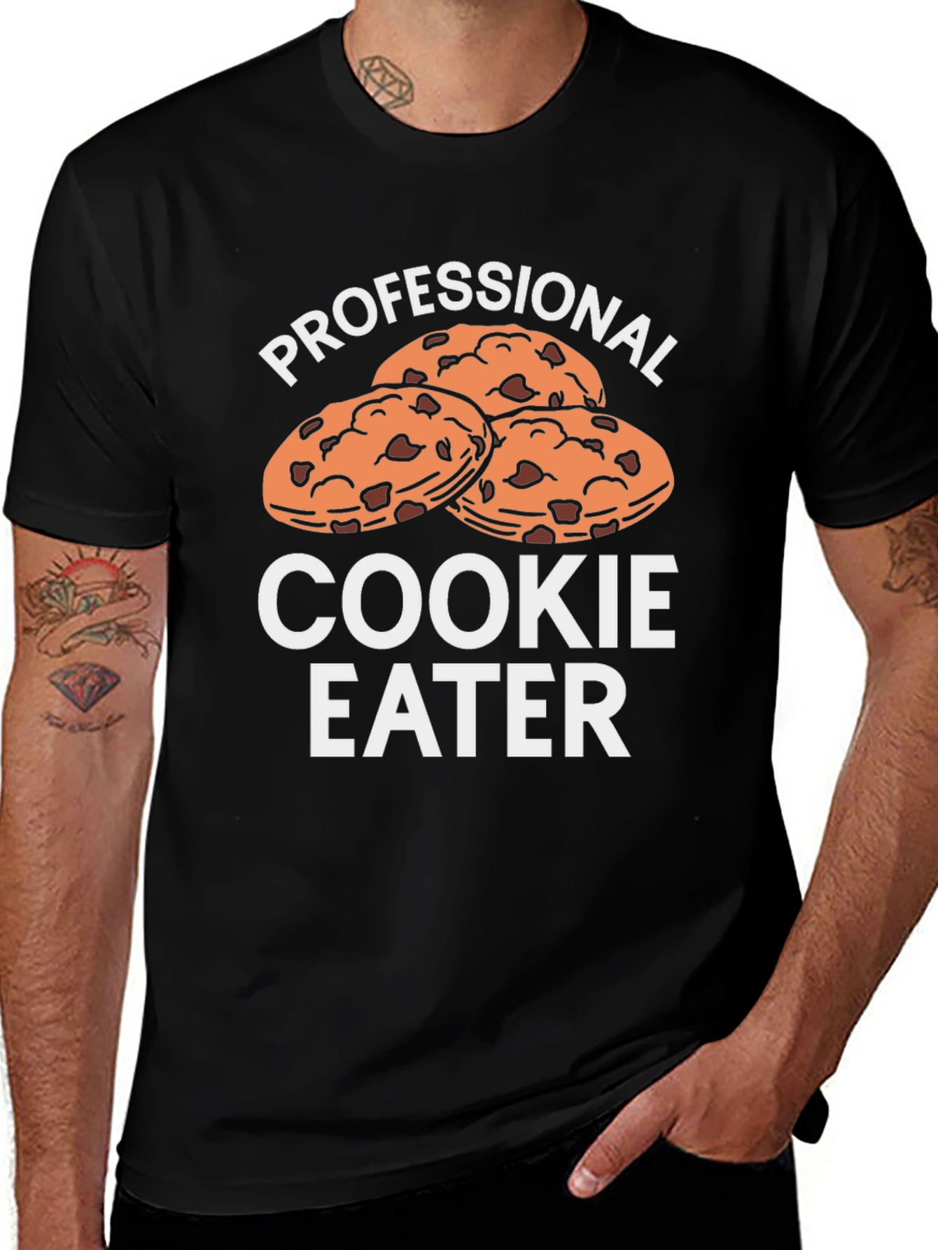 Variant 25 of Professional Cookie Eater T-Shirt - Funny Design