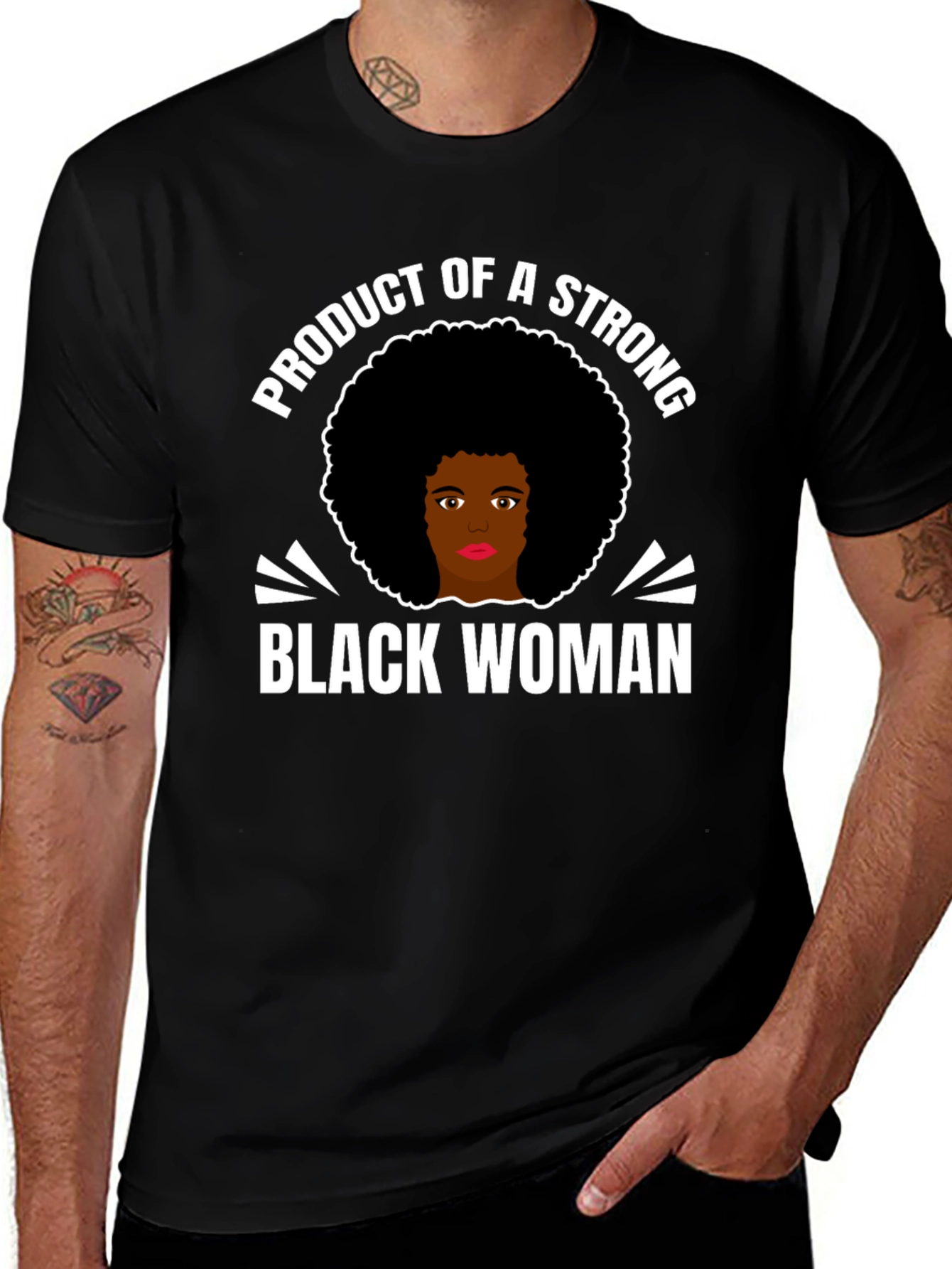 Variant 13 of Strong Black Woman Graphic T-Shirt