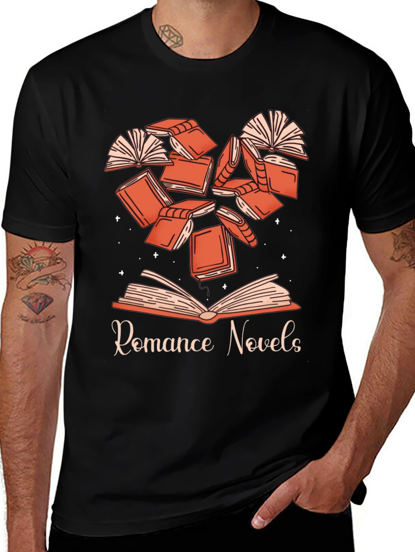 Variant 30 of Romance Novel Lover T-Shirt - Bookish Apparel