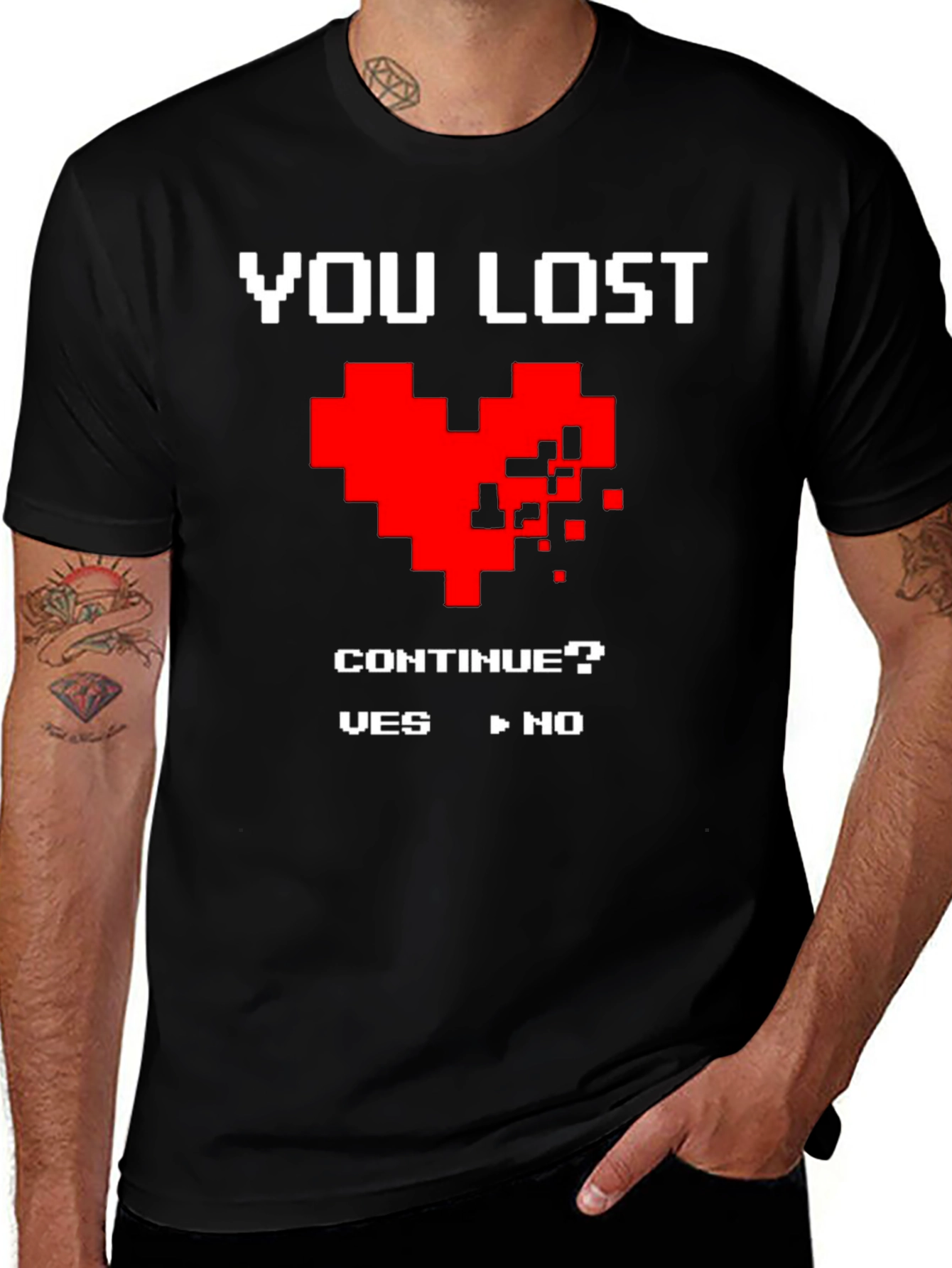 Variant 30 of You Lost Heart Gamer T-Shirt