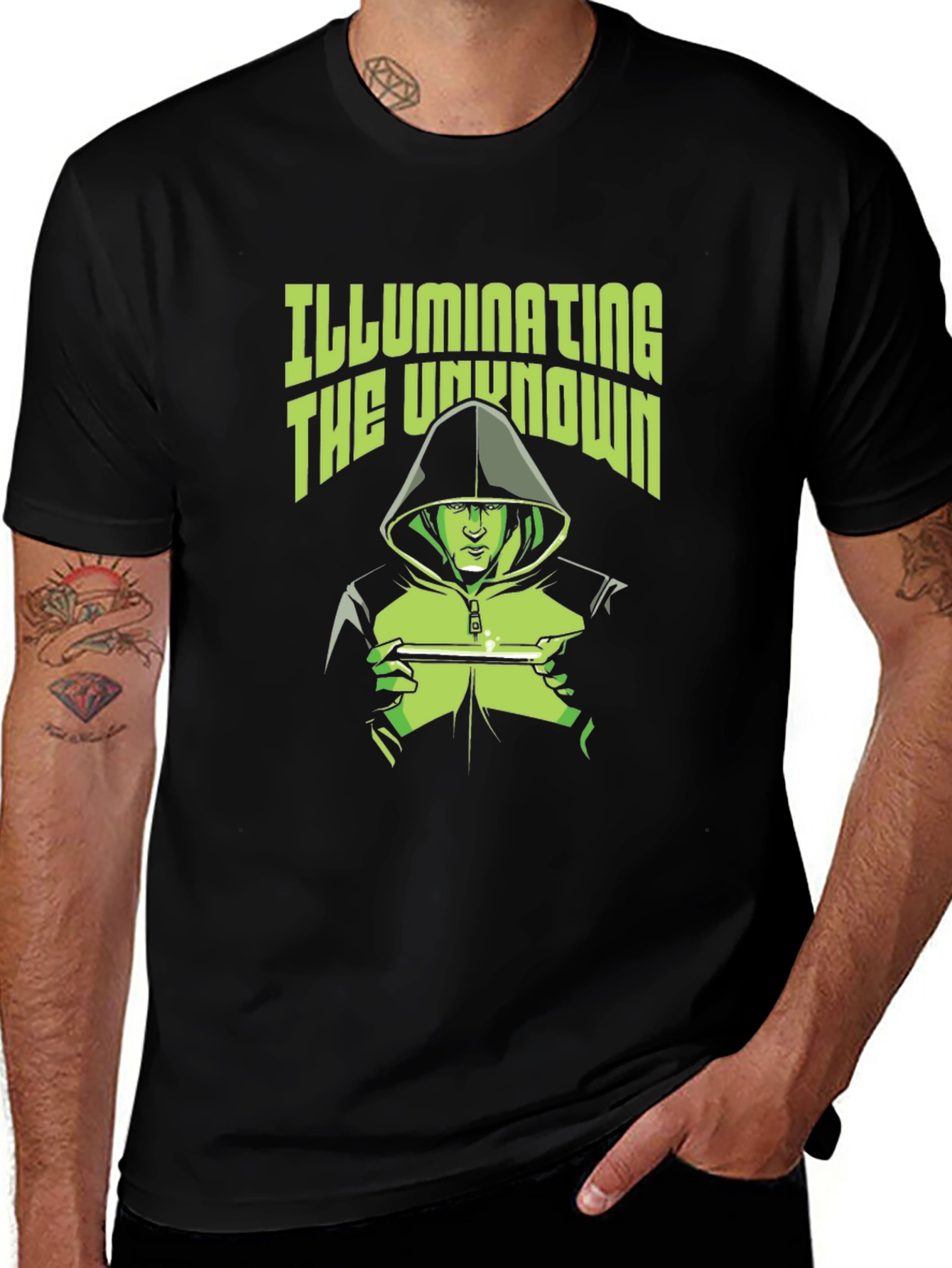 Variant 3 of Illuminating the Unknown Graphic T-Shirt