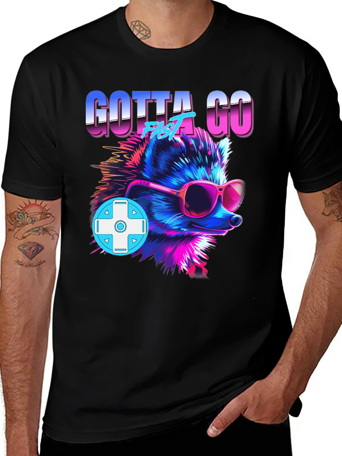 Gotta Go Fast Hedgehog T-Shirt