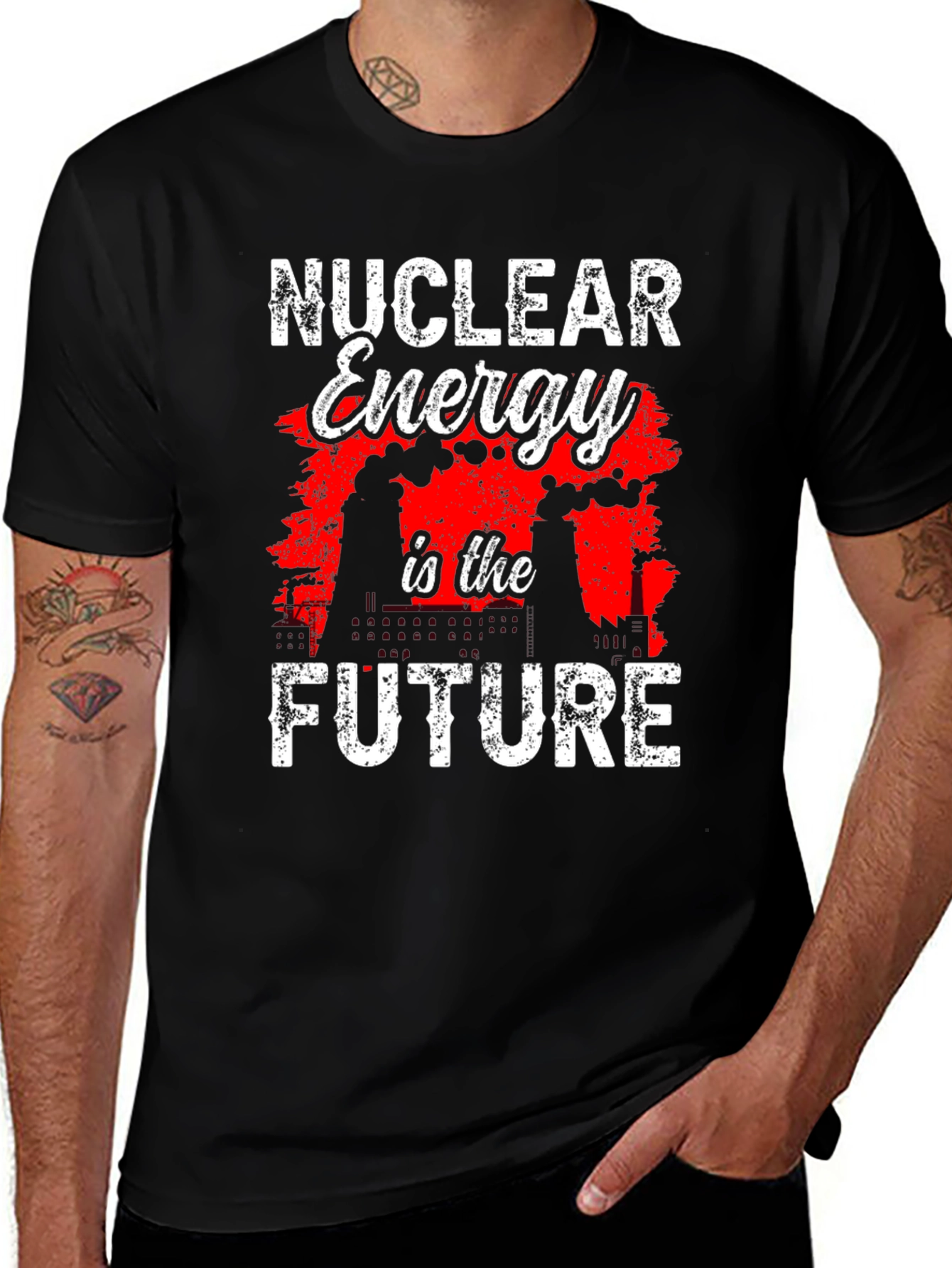 Nuclear Energy is the Future Graphic T-Shirt