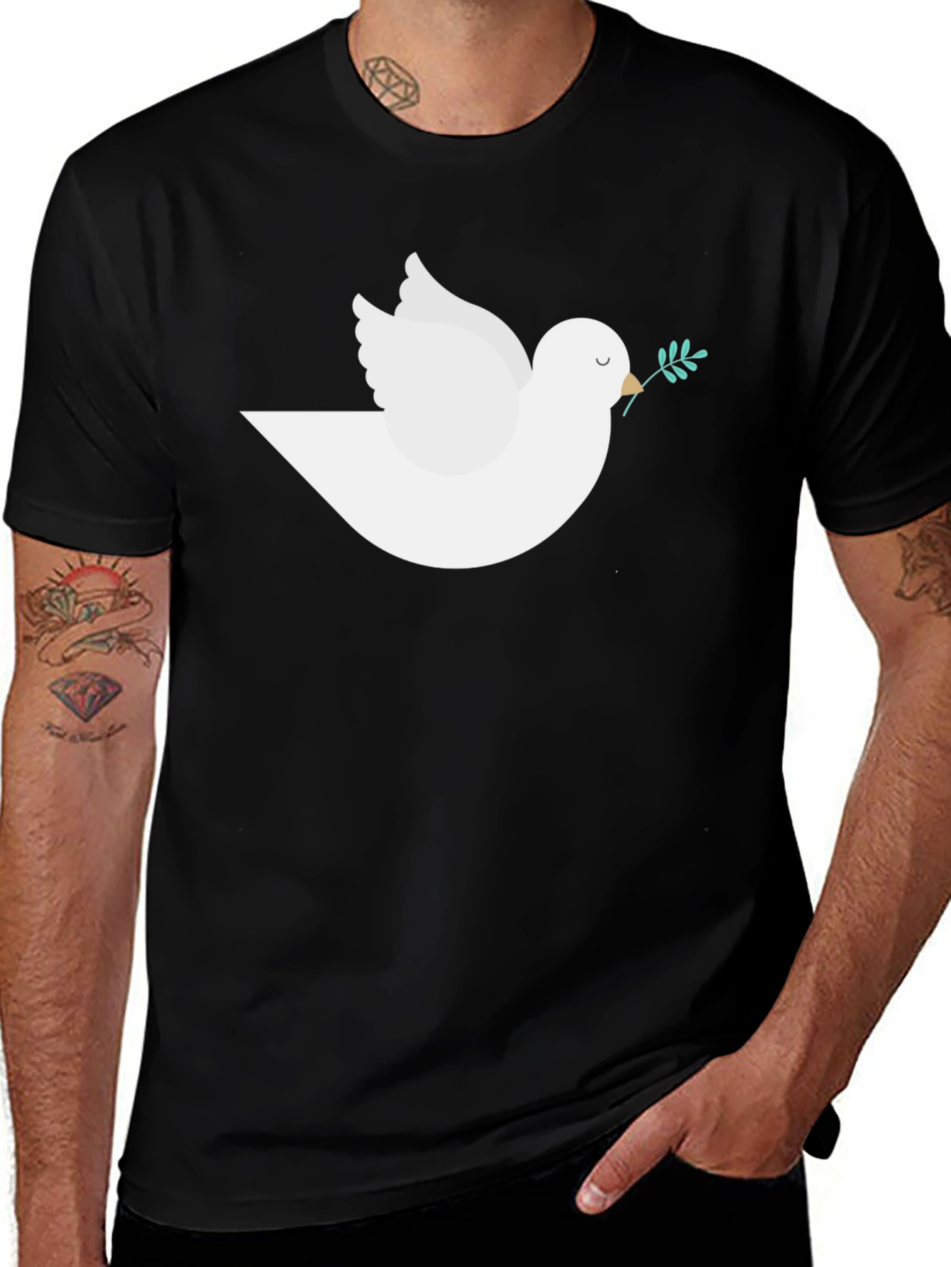 Variant 13 of Peace Dove Graphic T-Shirt