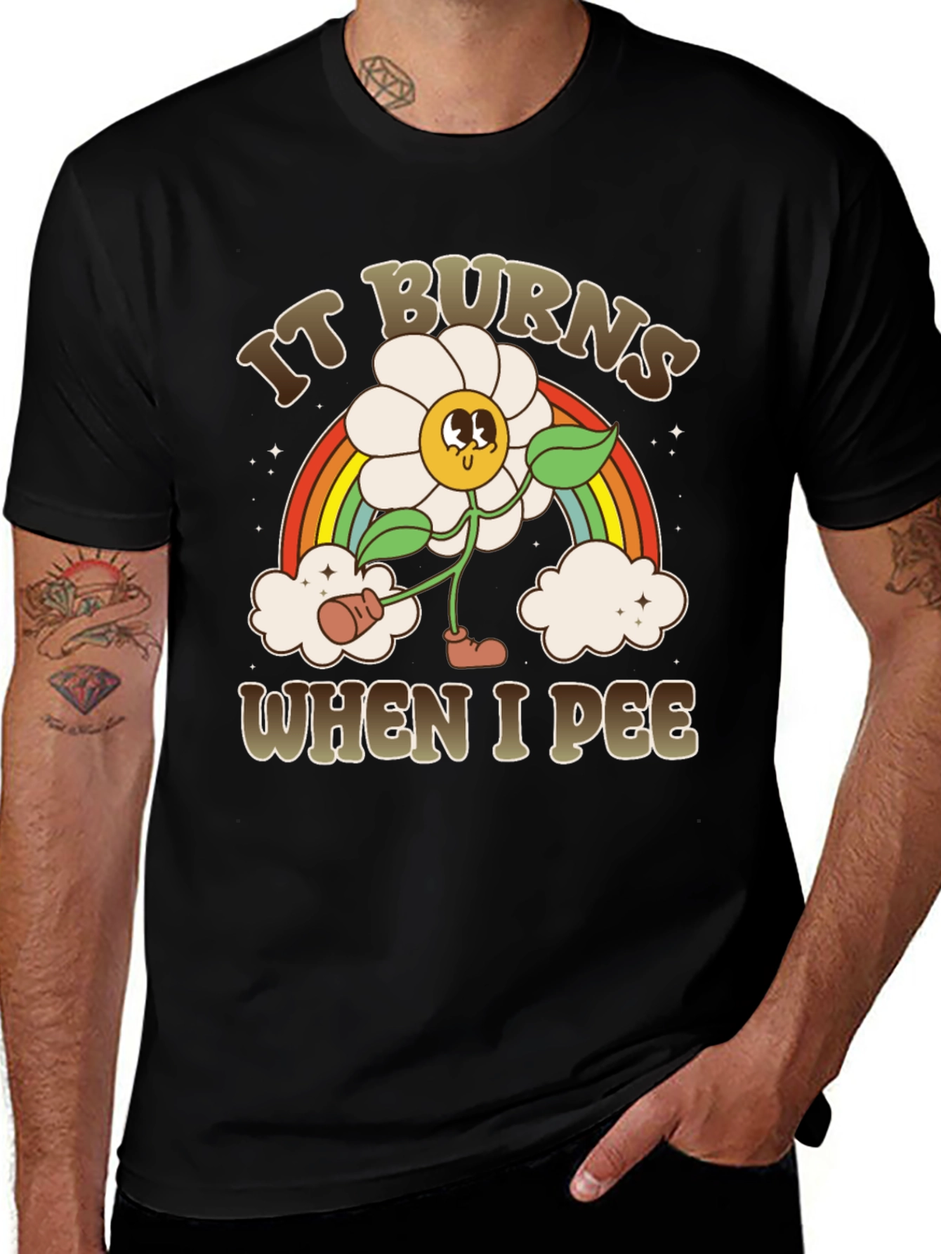Variant 16 of It Burns When I Pee Graphic Tee
