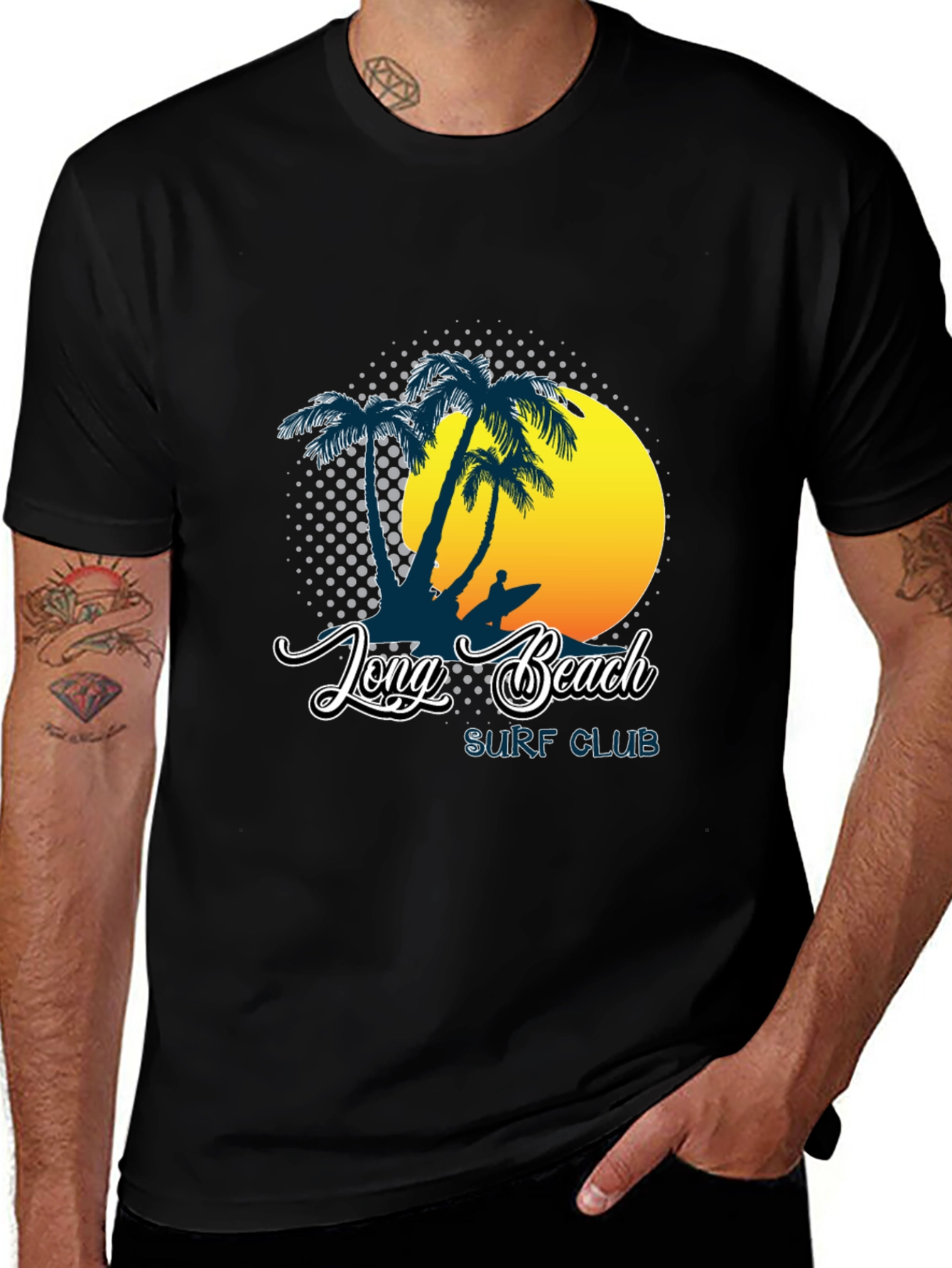 Long Beach Surf Club Graphic Tee